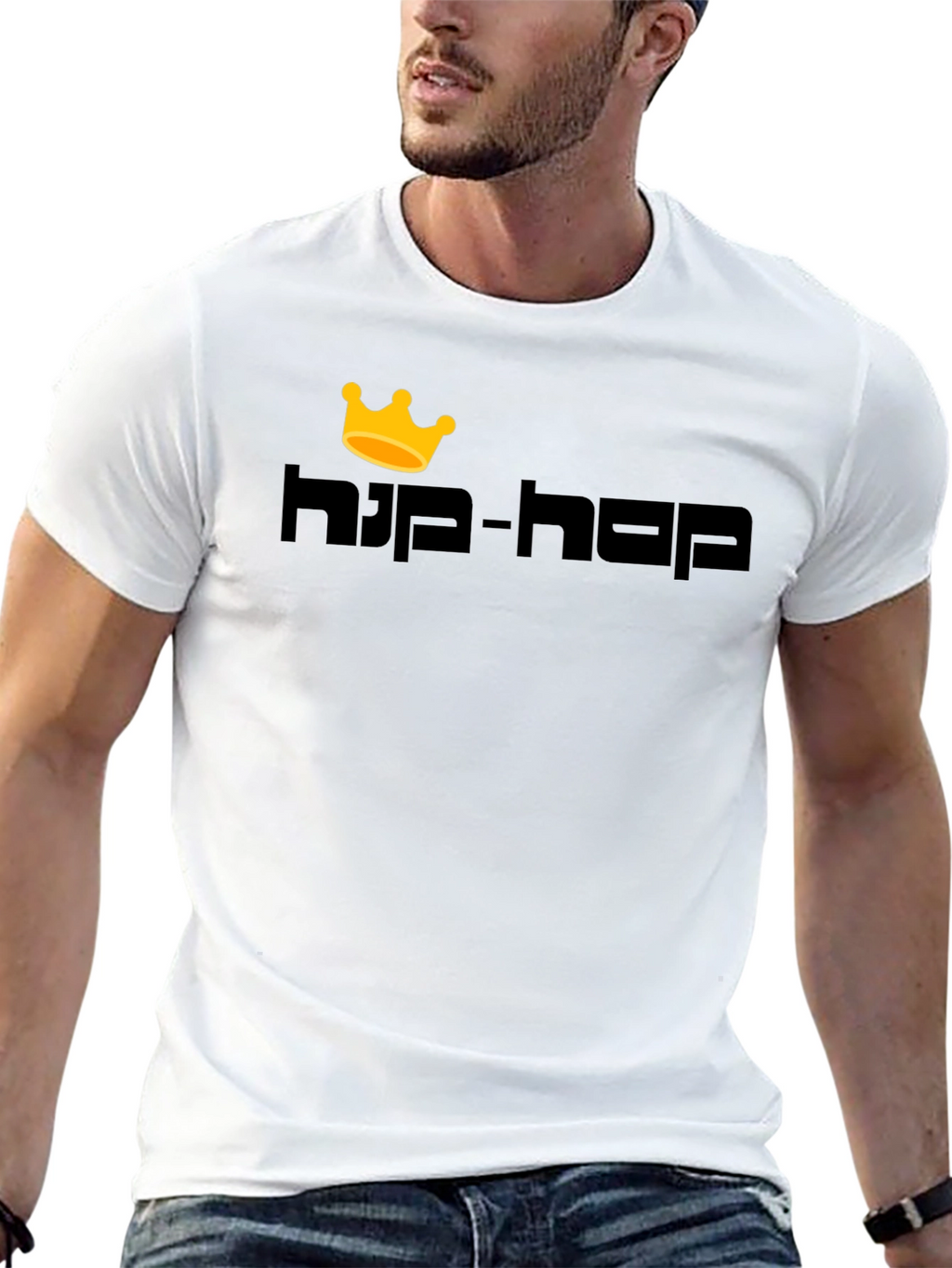 King Hip-Hop Black T-Shirt