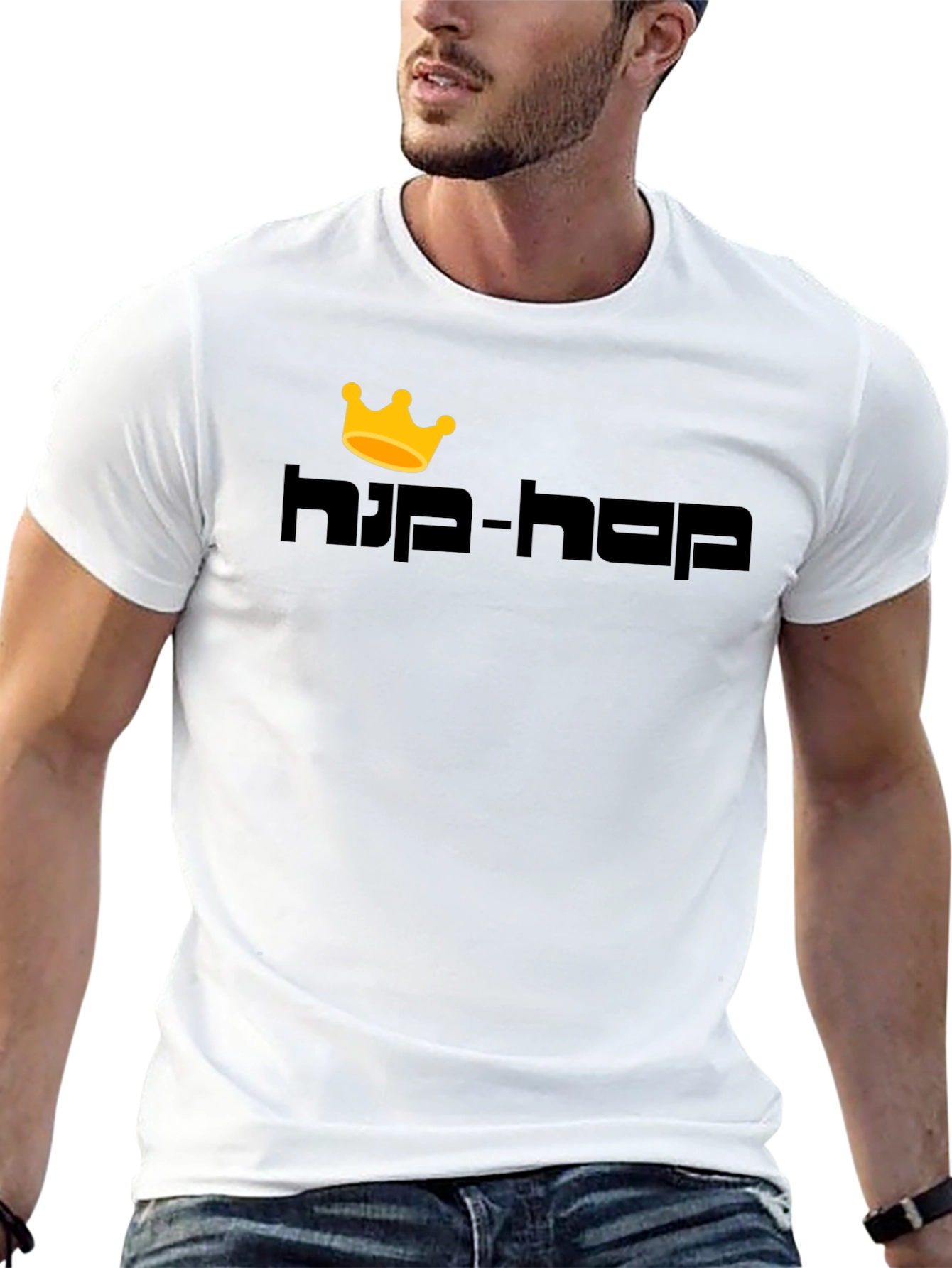 King Hip-Hop Black T-Shirt