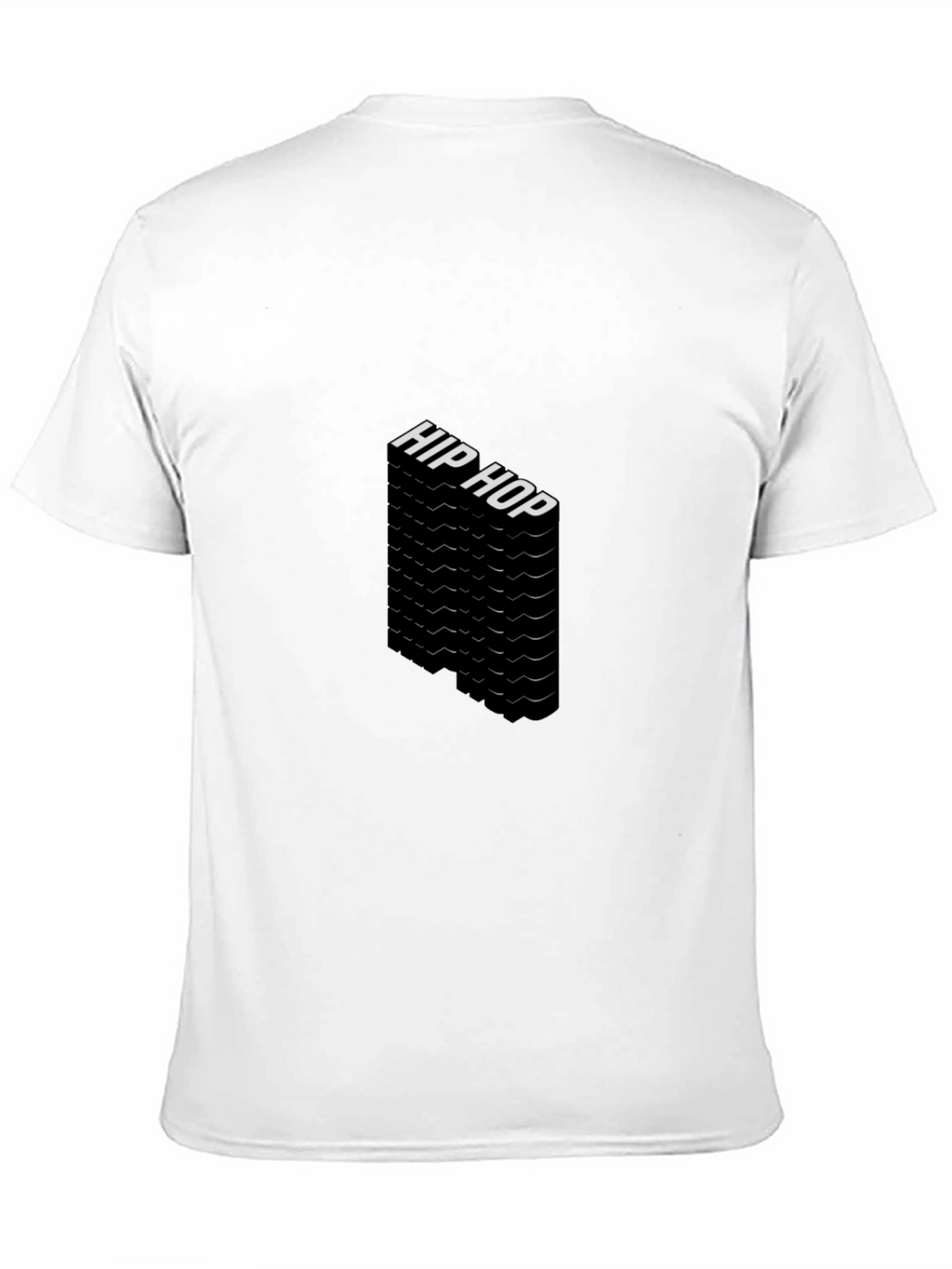 Hip Hop Graphic Black T-Shirt