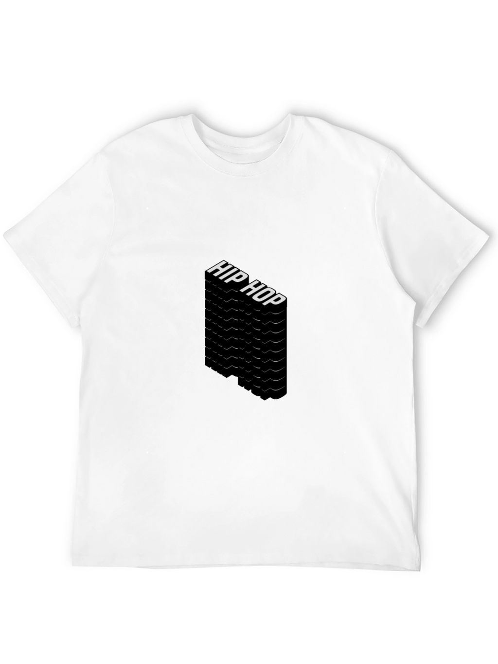 Hip Hop Graphic Black T-Shirt