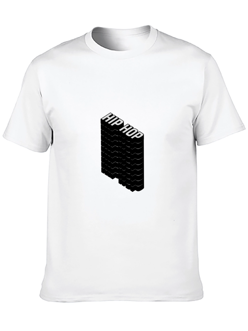 Hip Hop Graphic Black T-Shirt