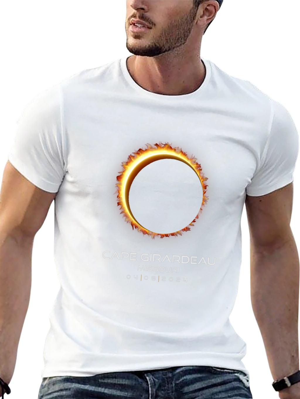 Cape Girardeau Missouri Eclipse 2024 T-Shirt