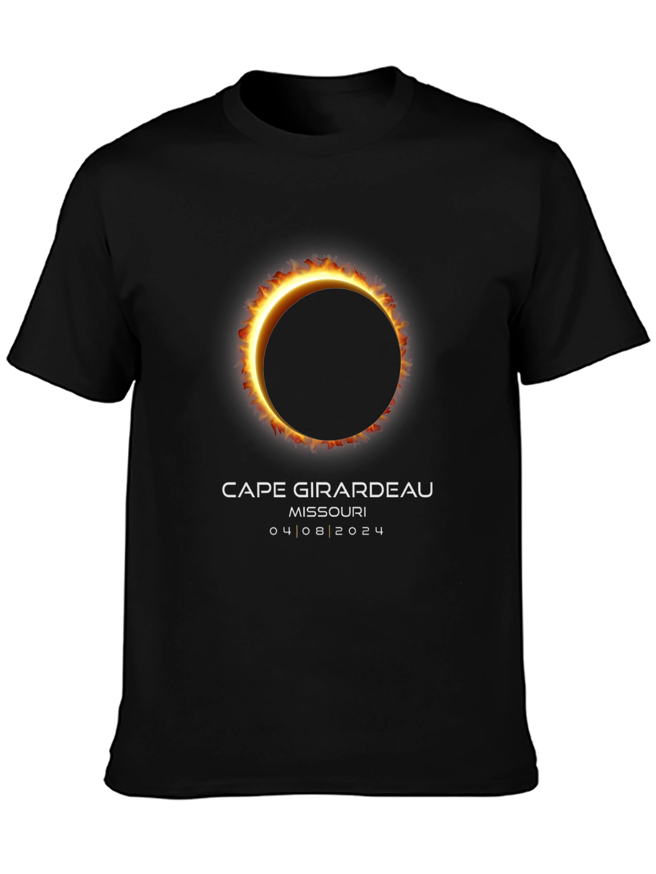 Cape Girardeau Missouri Eclipse 2024 T-Shirt