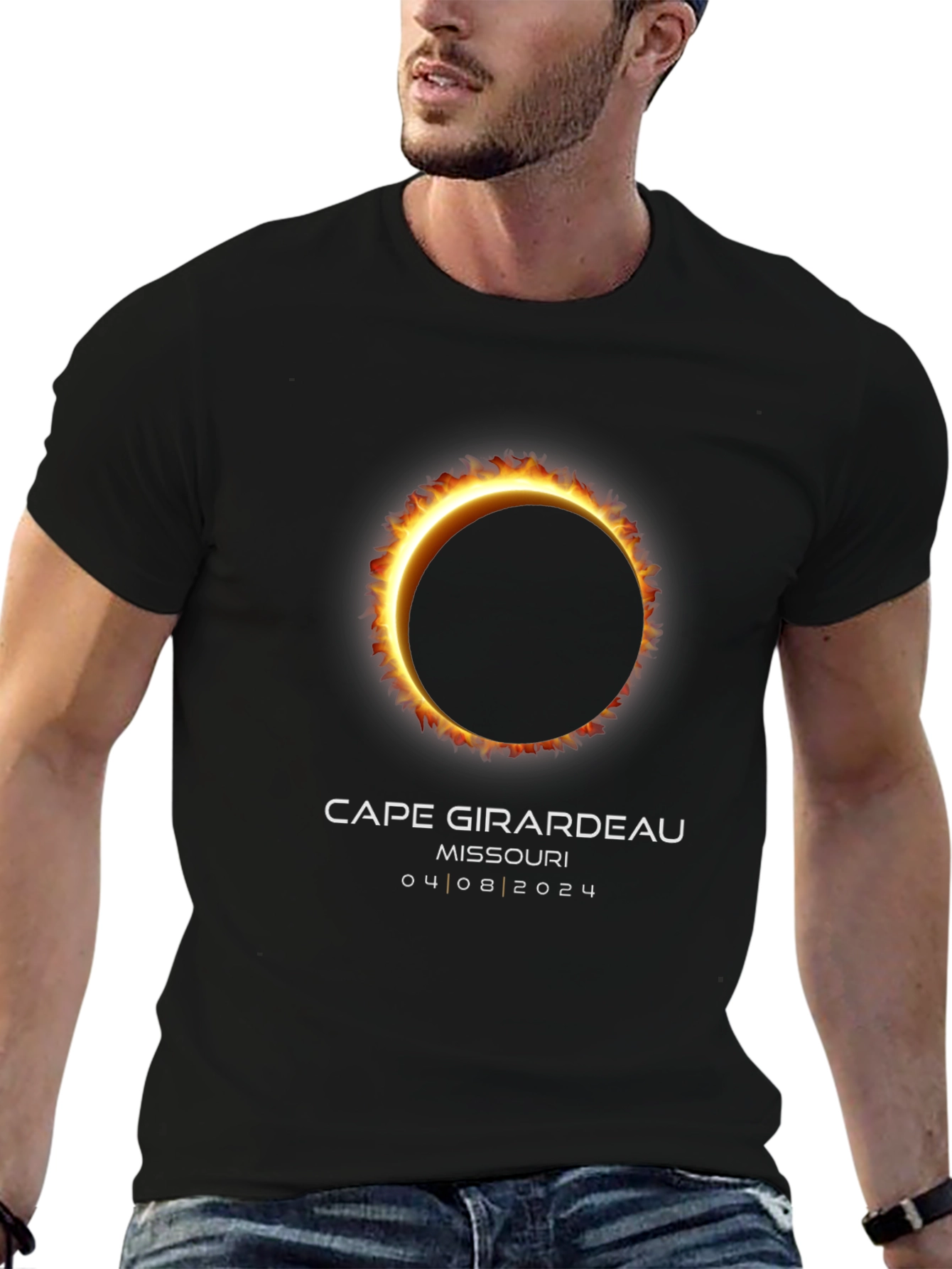 Cape Girardeau Missouri Eclipse 2024 T-Shirt
