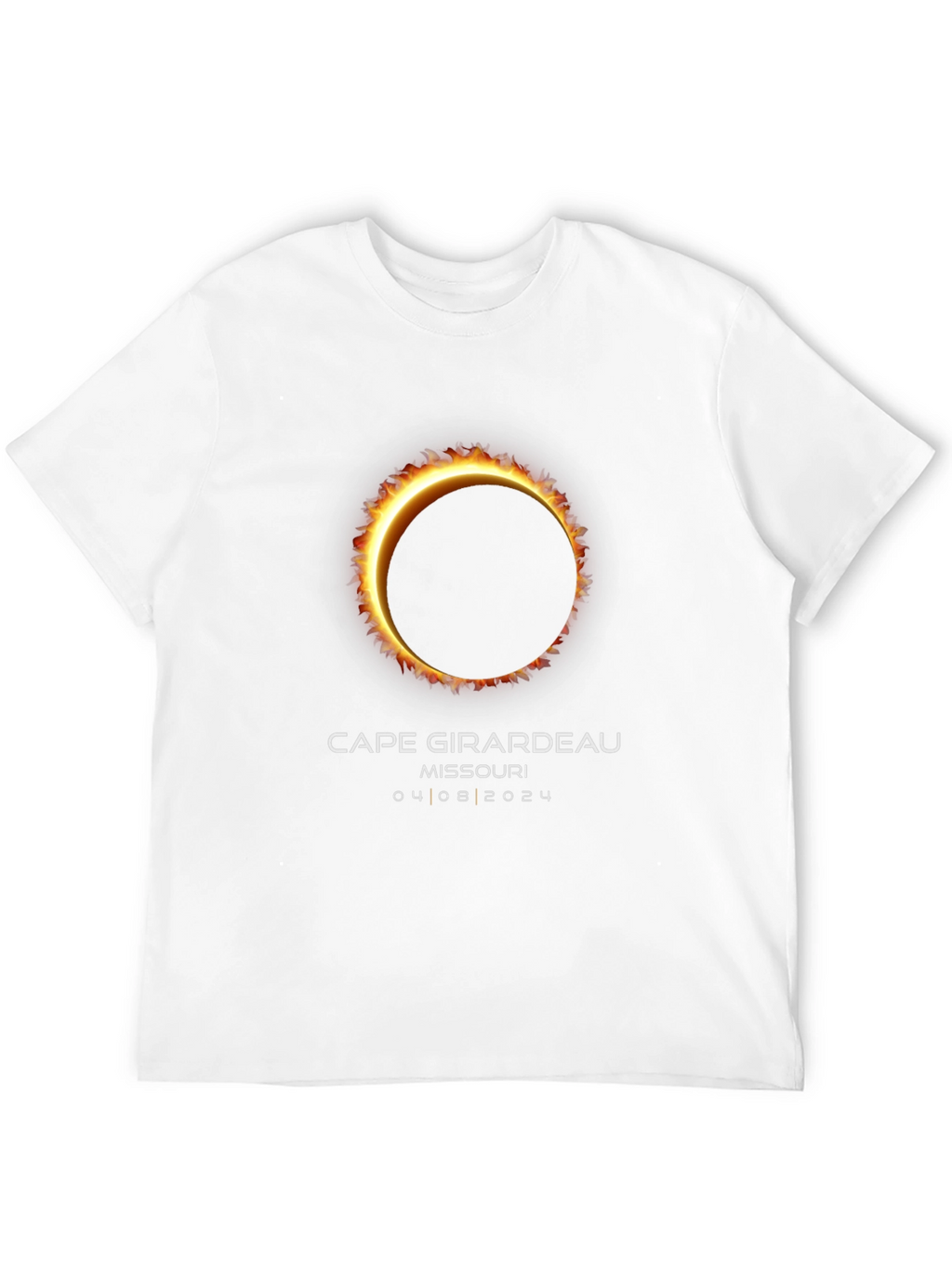 Cape Girardeau Missouri Eclipse 2024 T-Shirt
