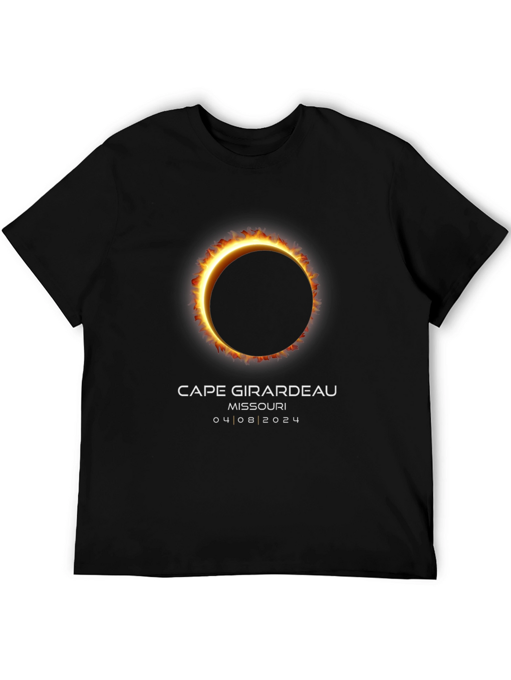 Cape Girardeau Missouri Eclipse 2024 T-Shirt