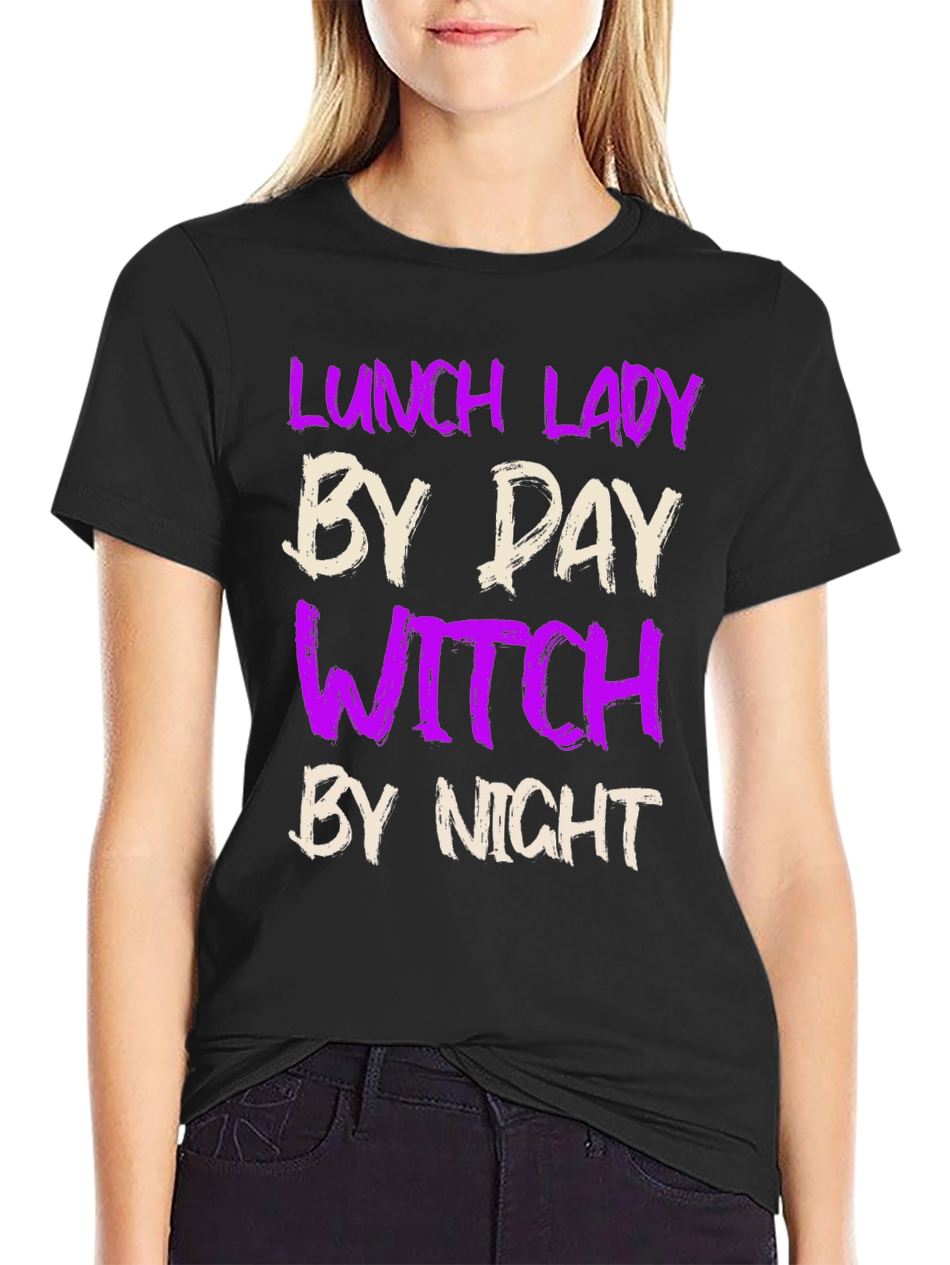 Lunch Lady By Day Witch By Night T-Shirt