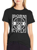 Born to Cycle 2001 Graphic T-Shirt