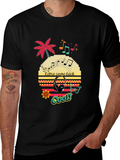 Retro Comeback Graphic T-Shirt - Cool Design