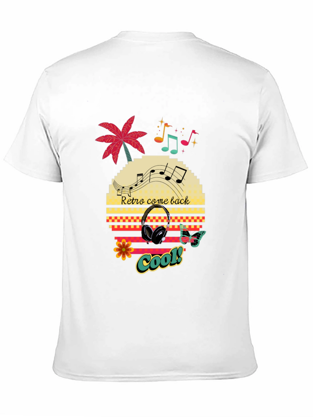 Retro Comeback Graphic T-Shirt - Cool Design