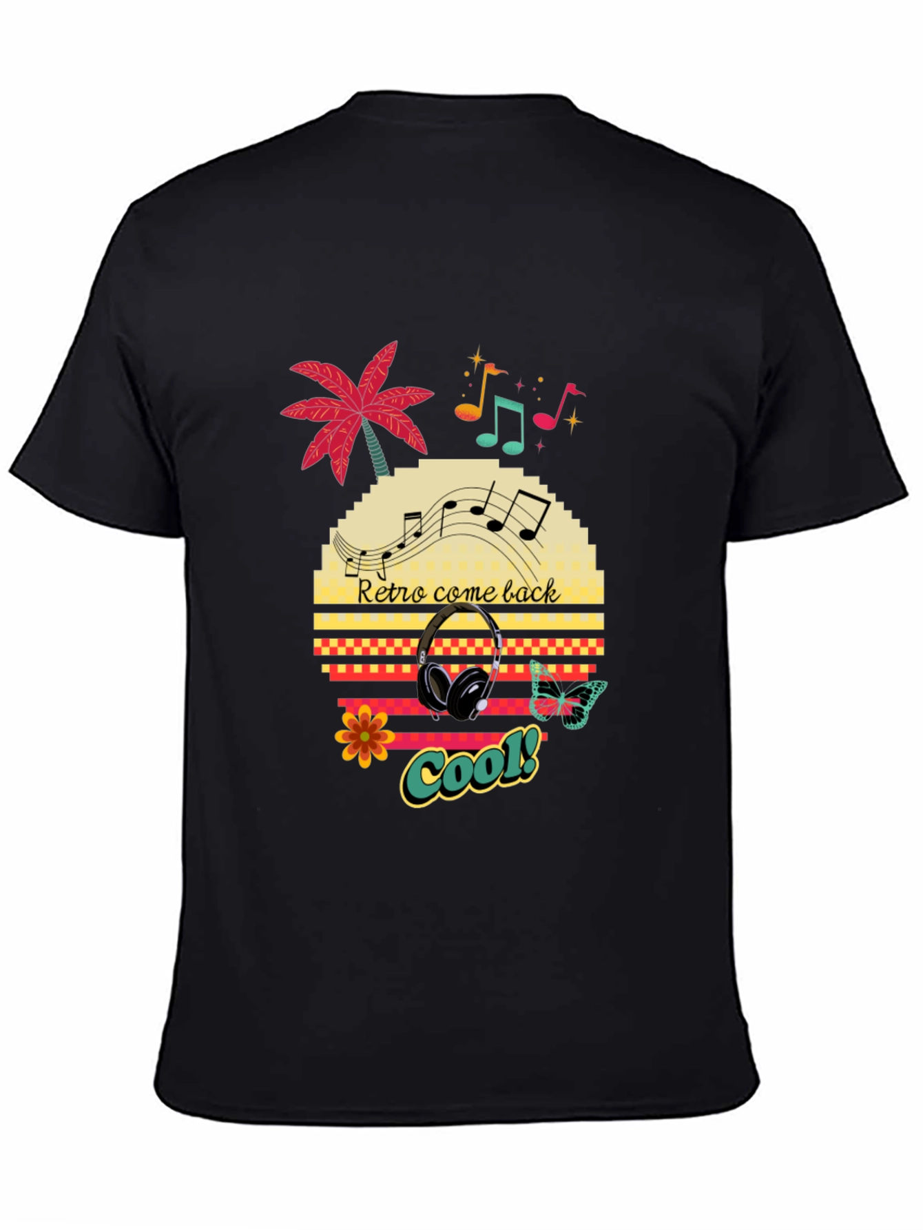 Retro Comeback Graphic T-Shirt - Cool Design