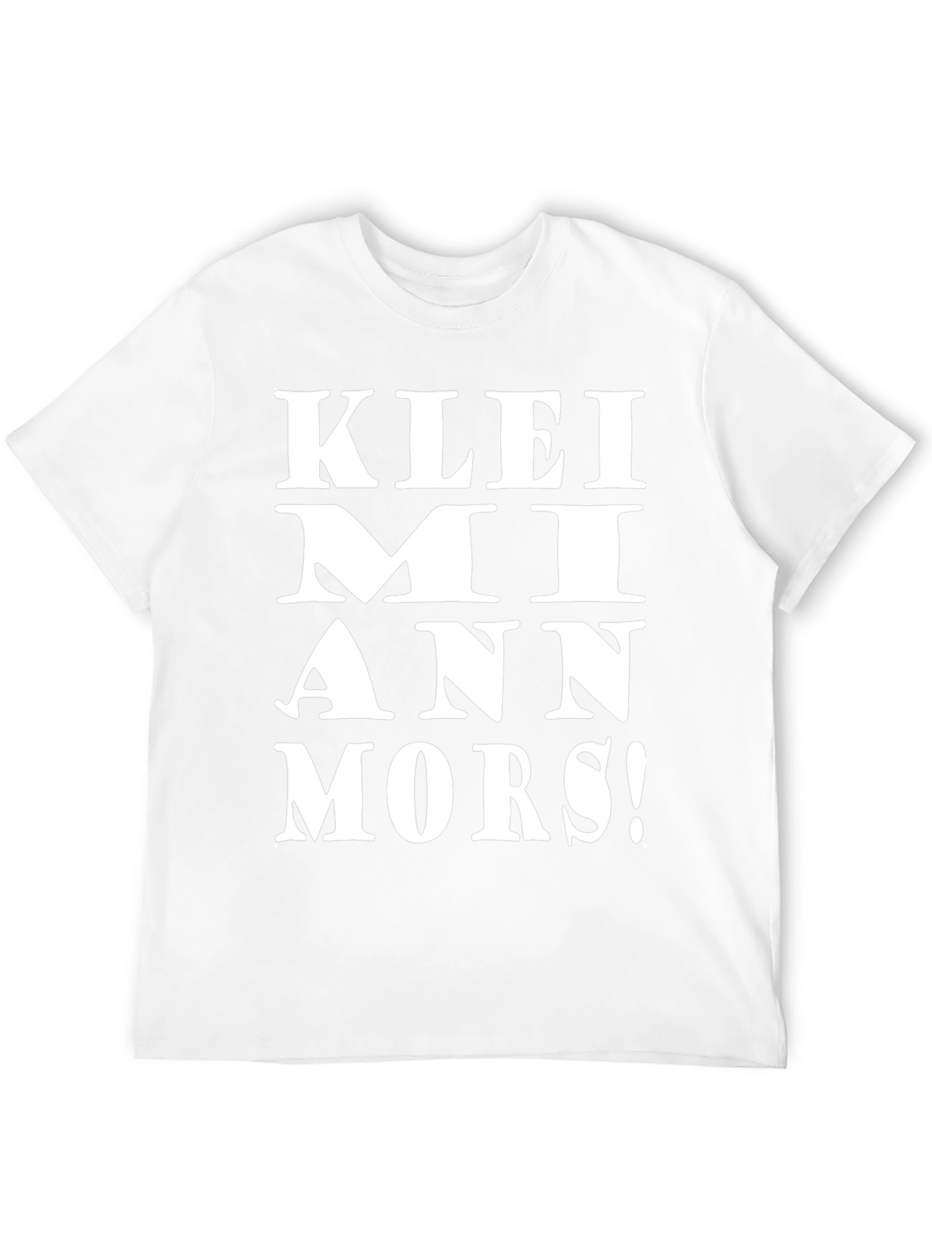 KLEI MI ANN MORS! Black Graphic Tee