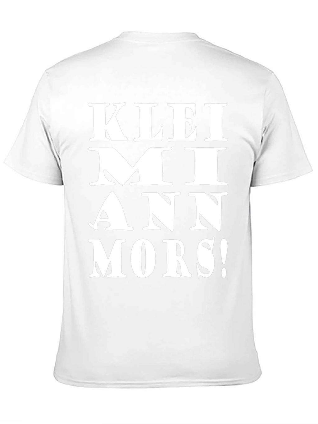 KLEI MI ANN MORS! Black Graphic Tee
