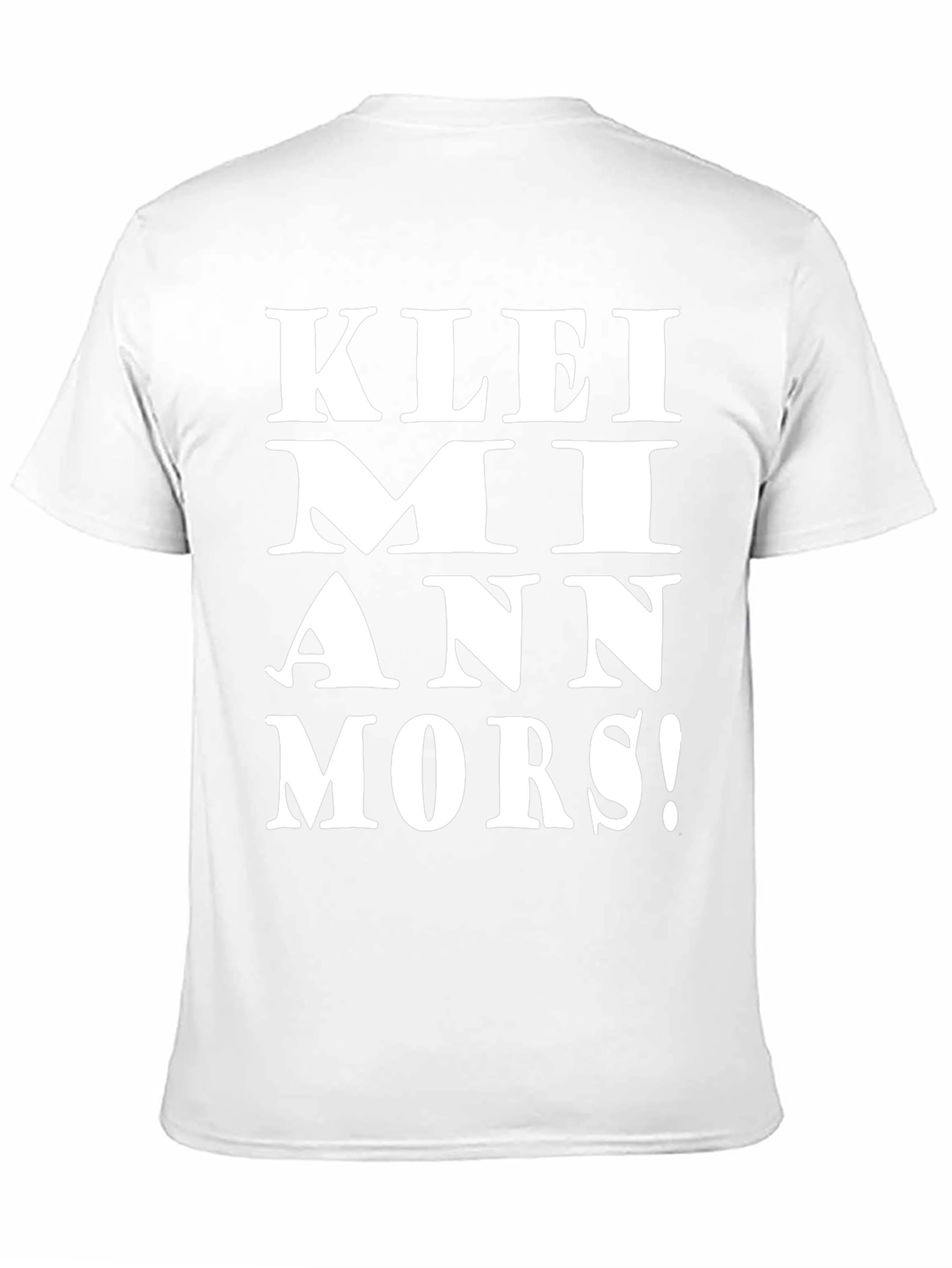 KLEI MI ANN MORS! Black Graphic Tee