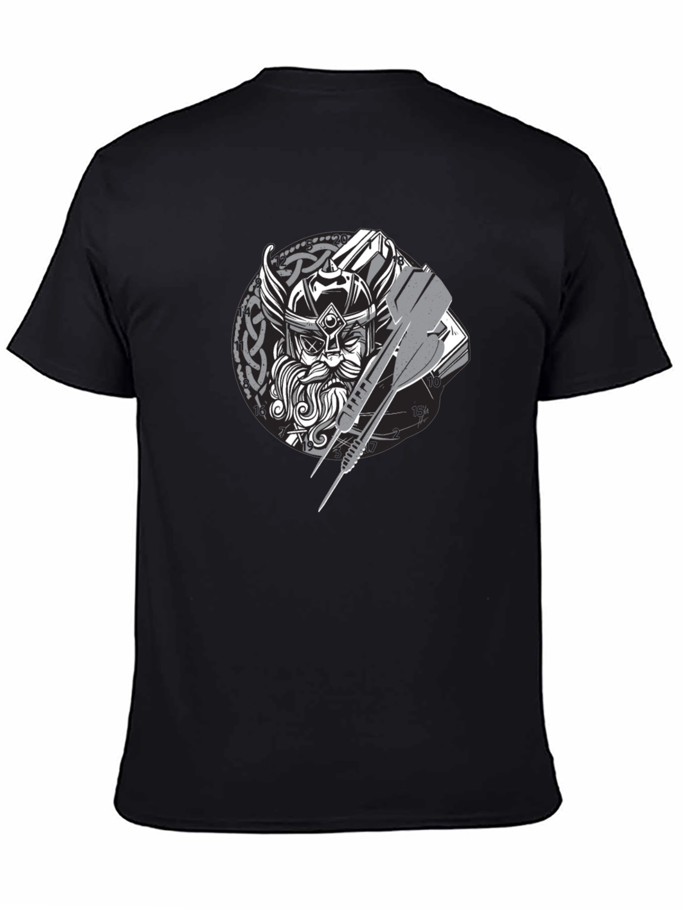 Viking Warrior Dart T-Shirt - Nordic Mythology Tee
