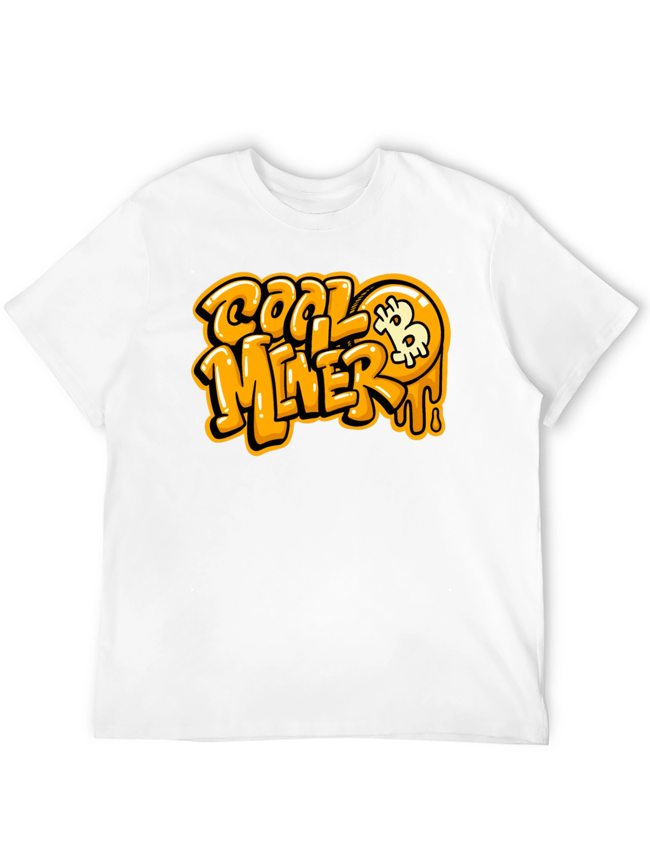 Cool Miner Bitcoin Black T-Shirt