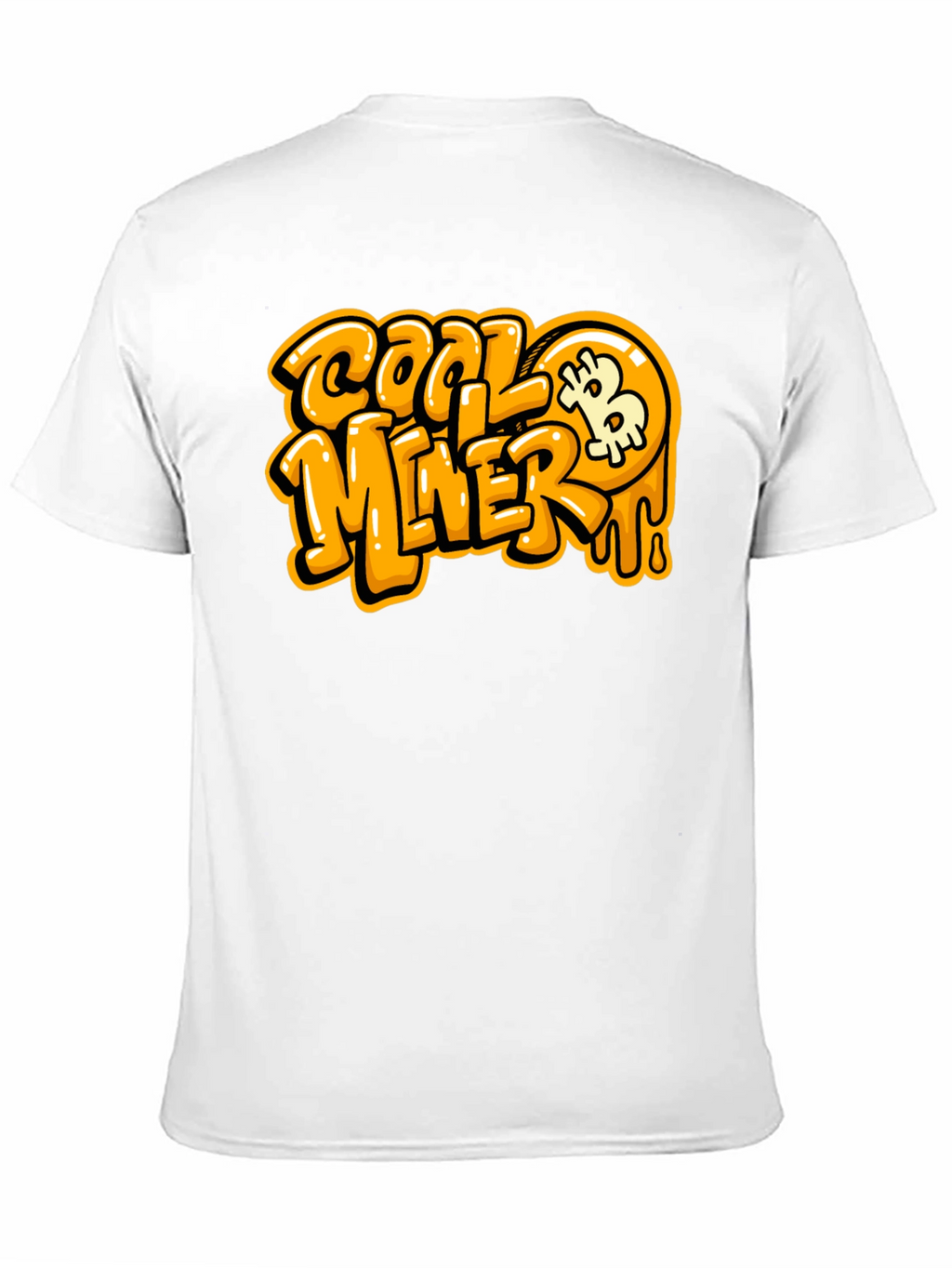 Cool Miner Bitcoin Black T-Shirt