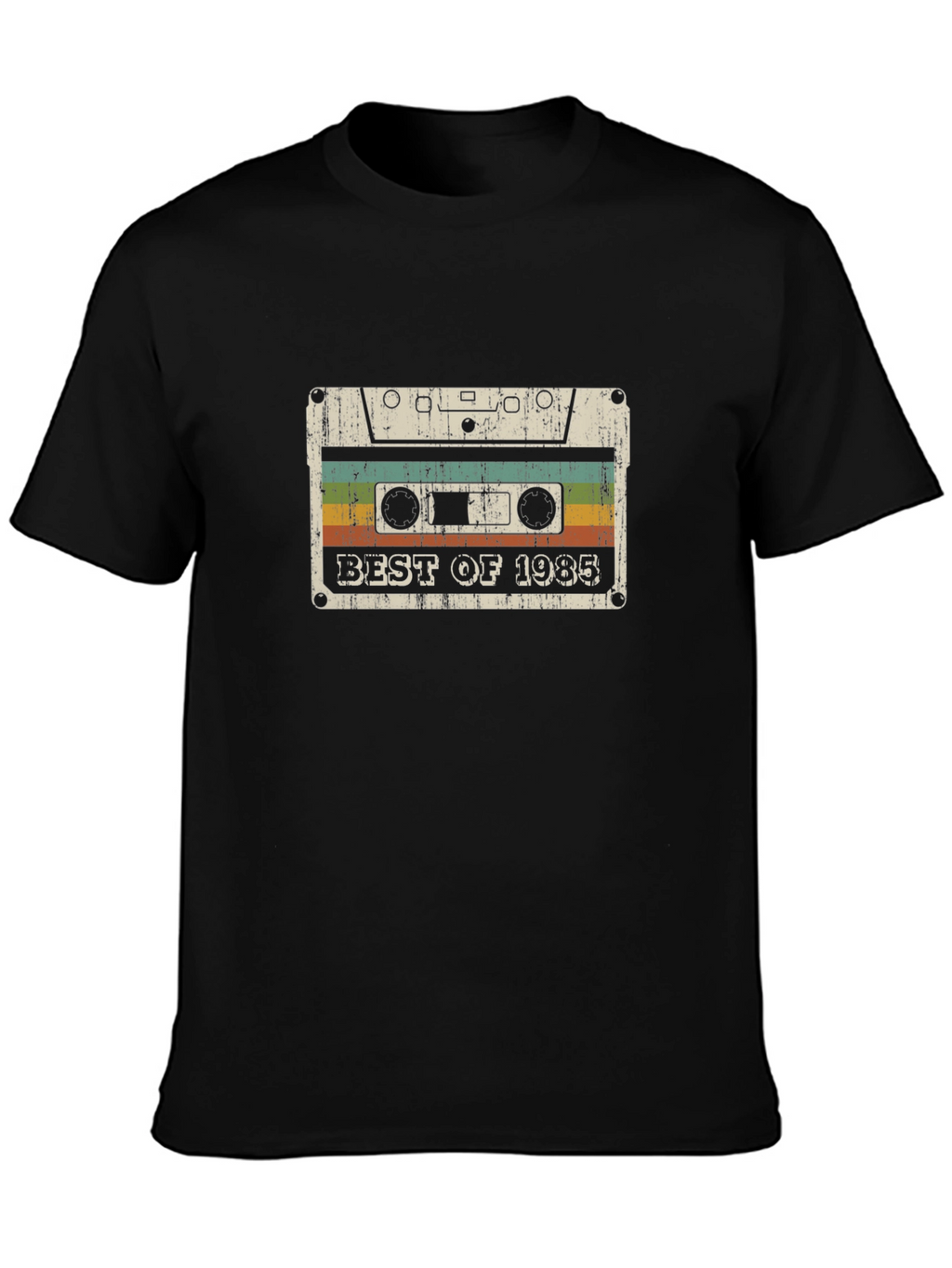 Retro Best of 1985 Cassette Tape Graphic T-Shirt