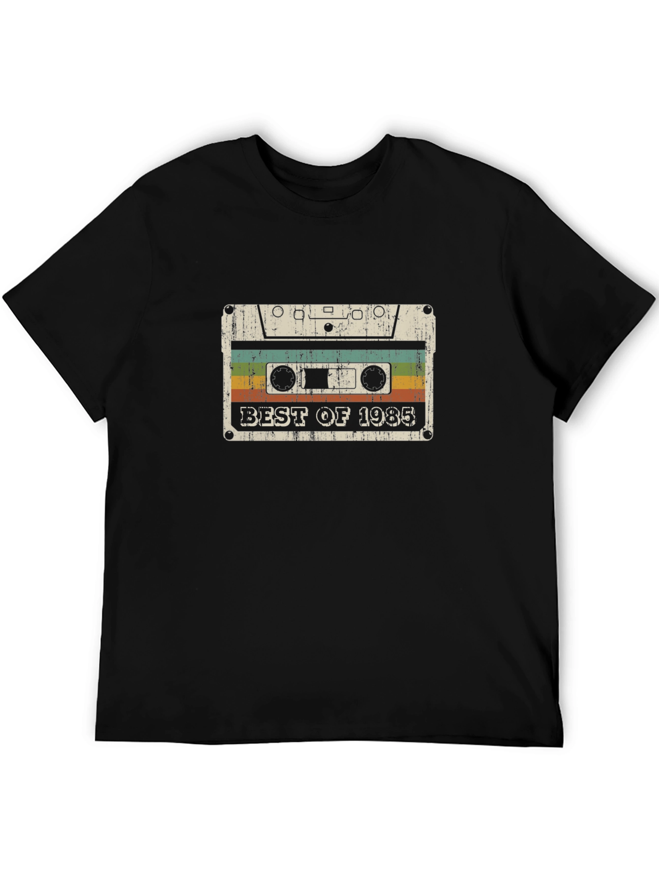 Retro Best of 1985 Cassette Tape Graphic T-Shirt