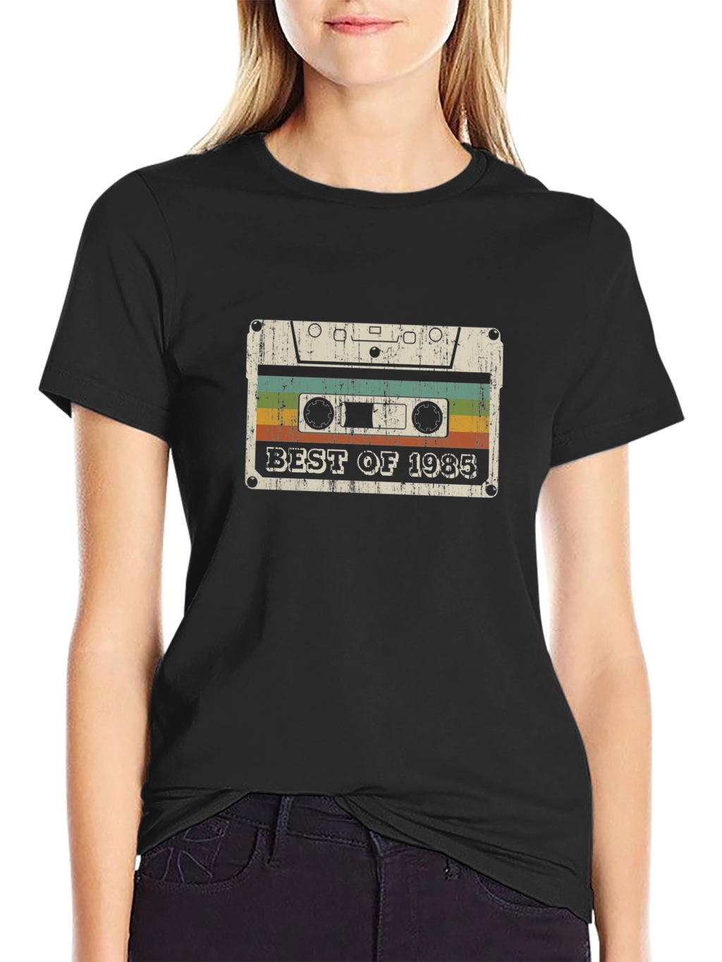 Retro Best of 1985 Cassette Tape Graphic T-Shirt