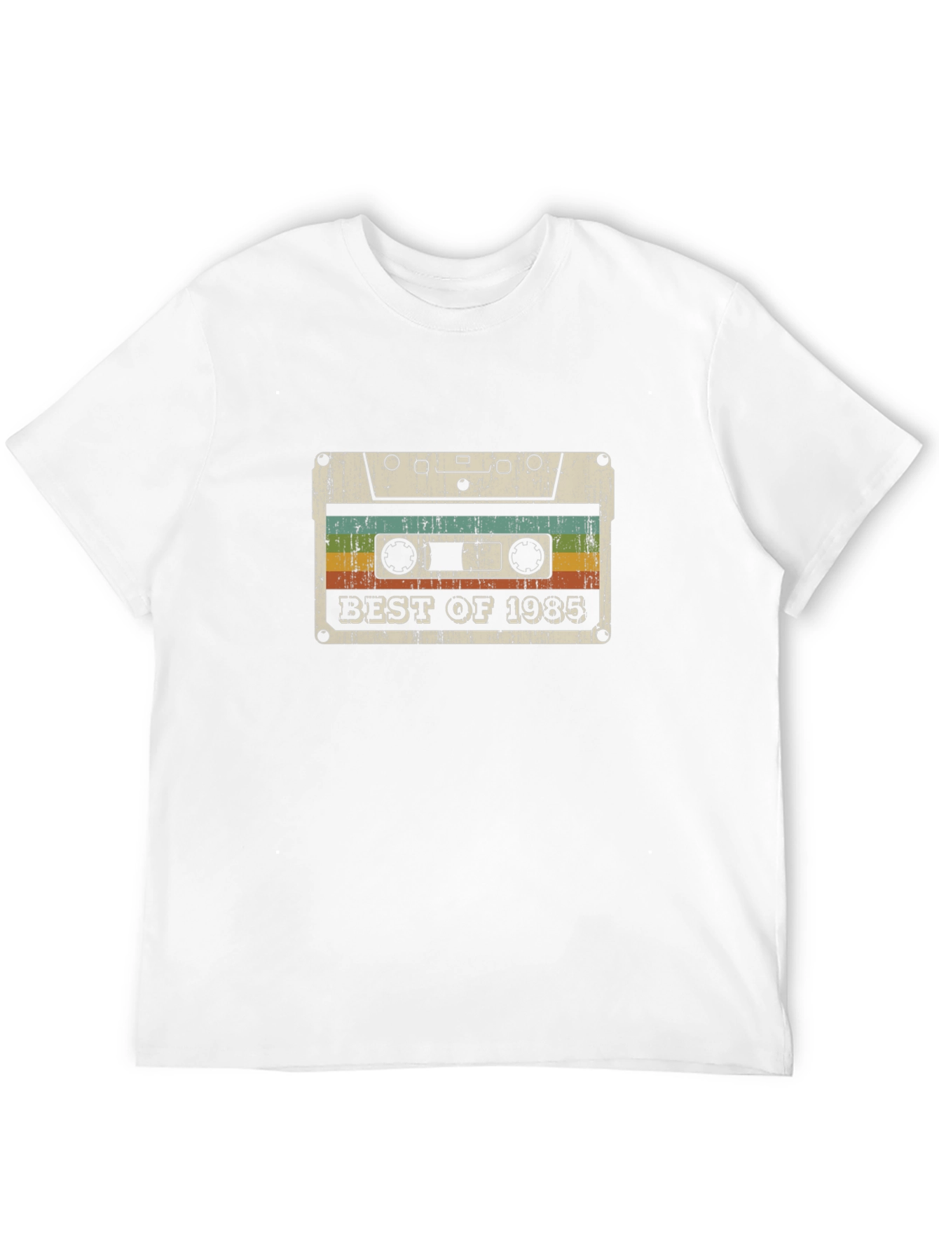 Retro Best of 1985 Cassette Tape Graphic T-Shirt