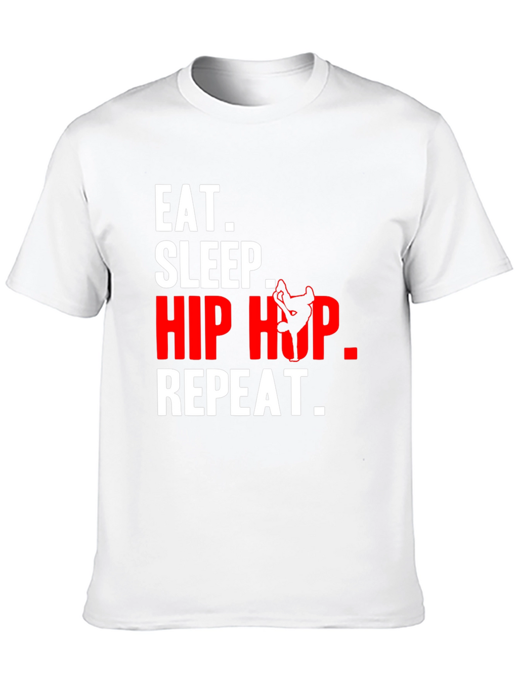 Eat Sleep Hip Hop Repeat Graphic Tee