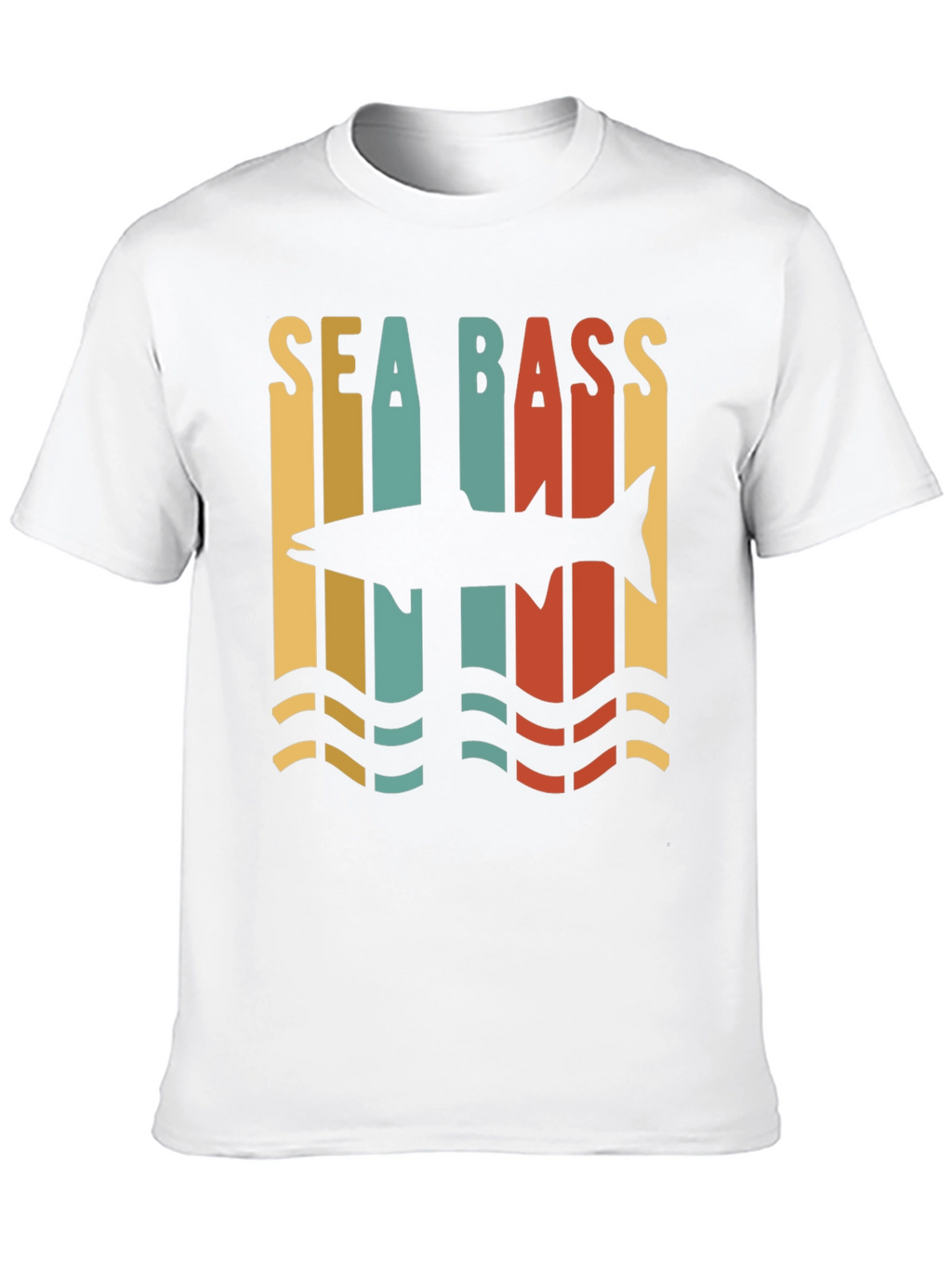 Sea Bass Retro Graphic Tee
