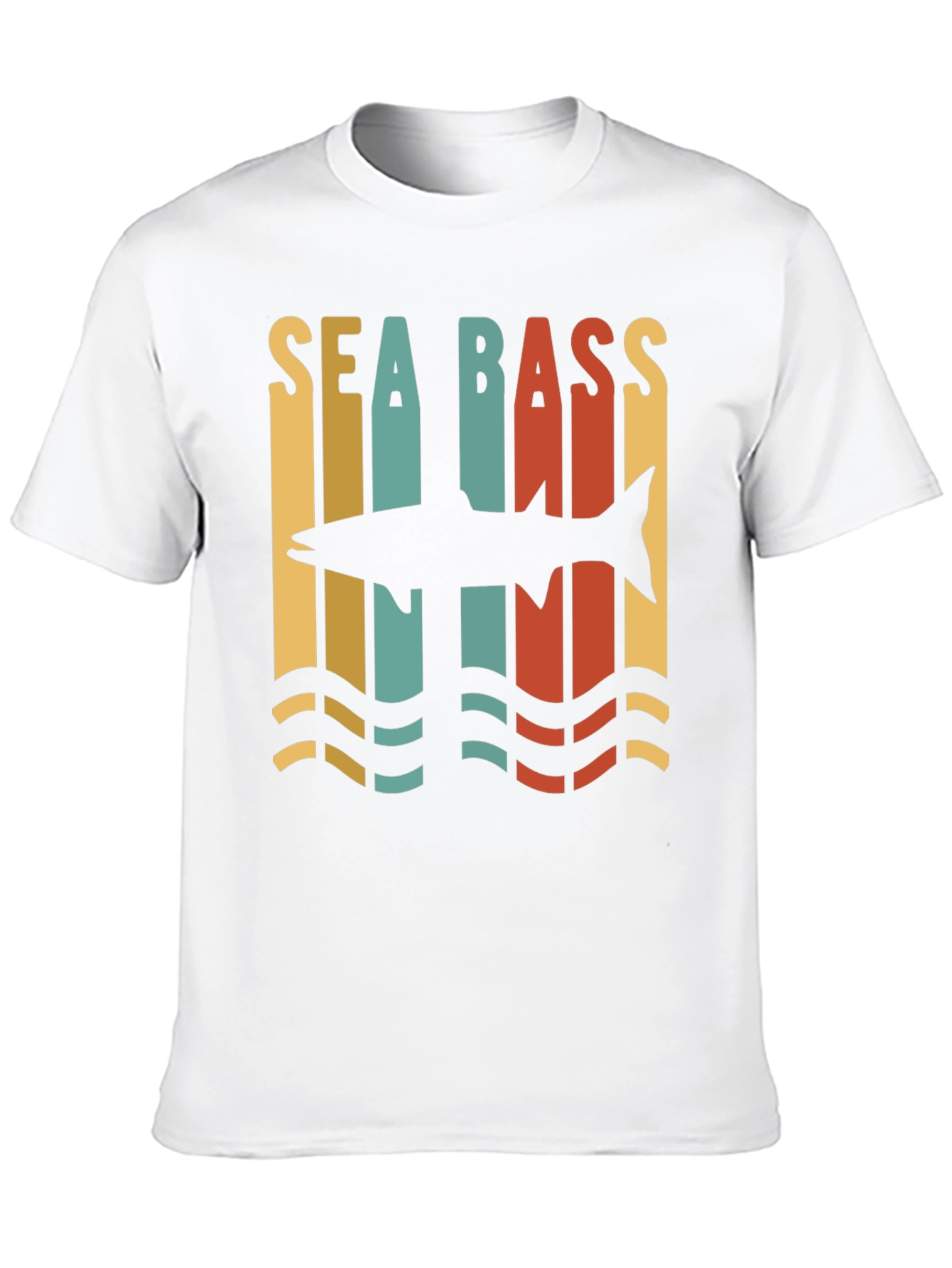 Sea Bass Retro Graphic Tee