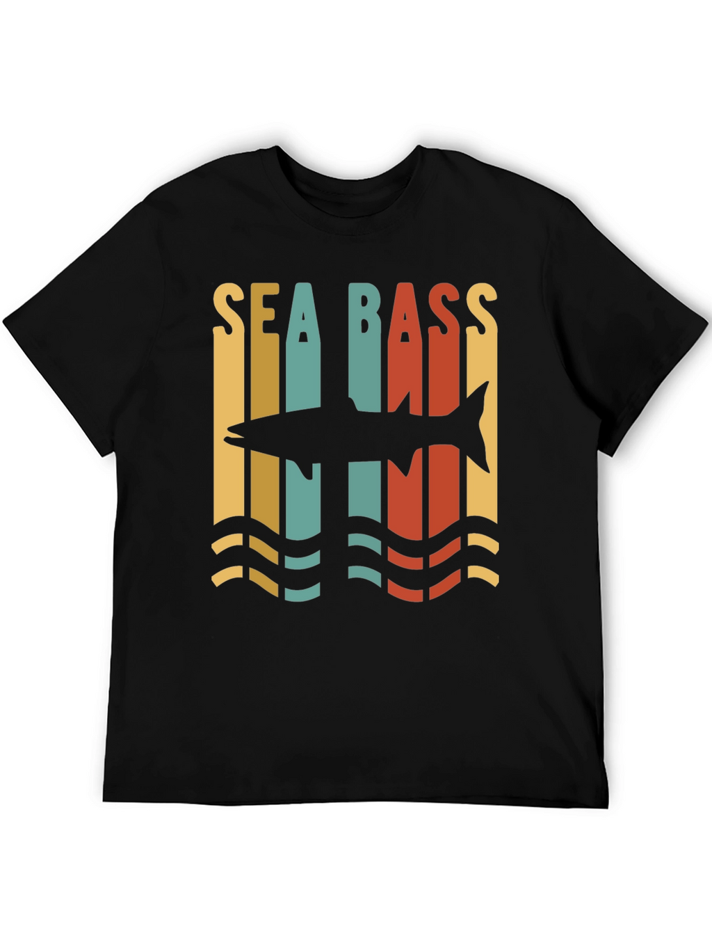 Sea Bass Retro Graphic Tee