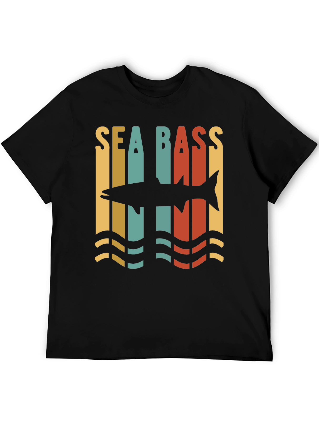 Sea Bass Retro Graphic Tee