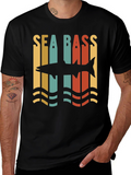 Sea Bass Retro Graphic Tee