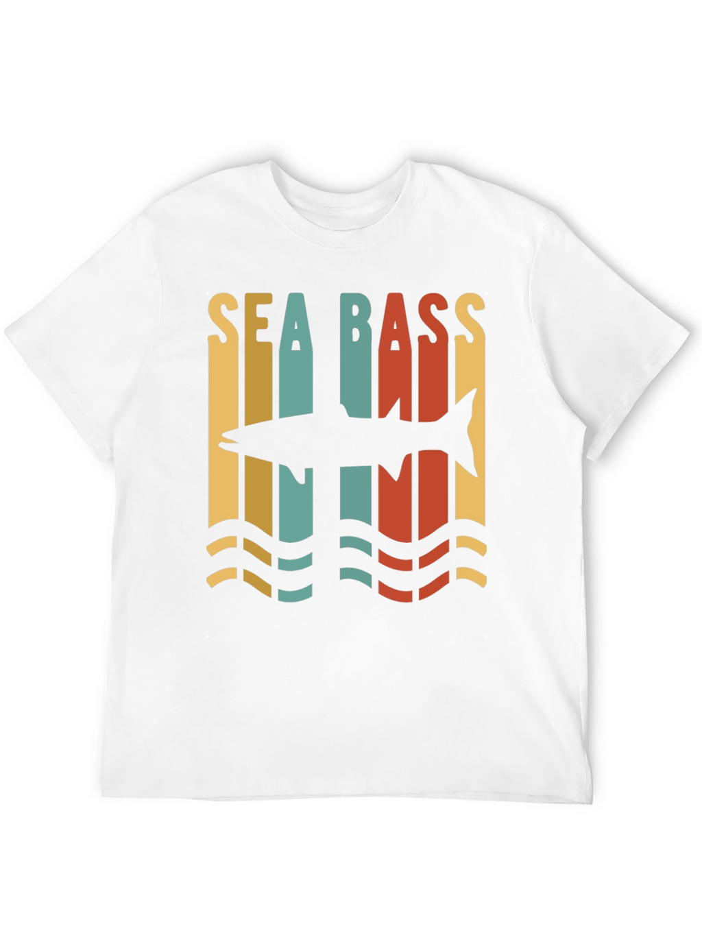 Sea Bass Retro Graphic Tee