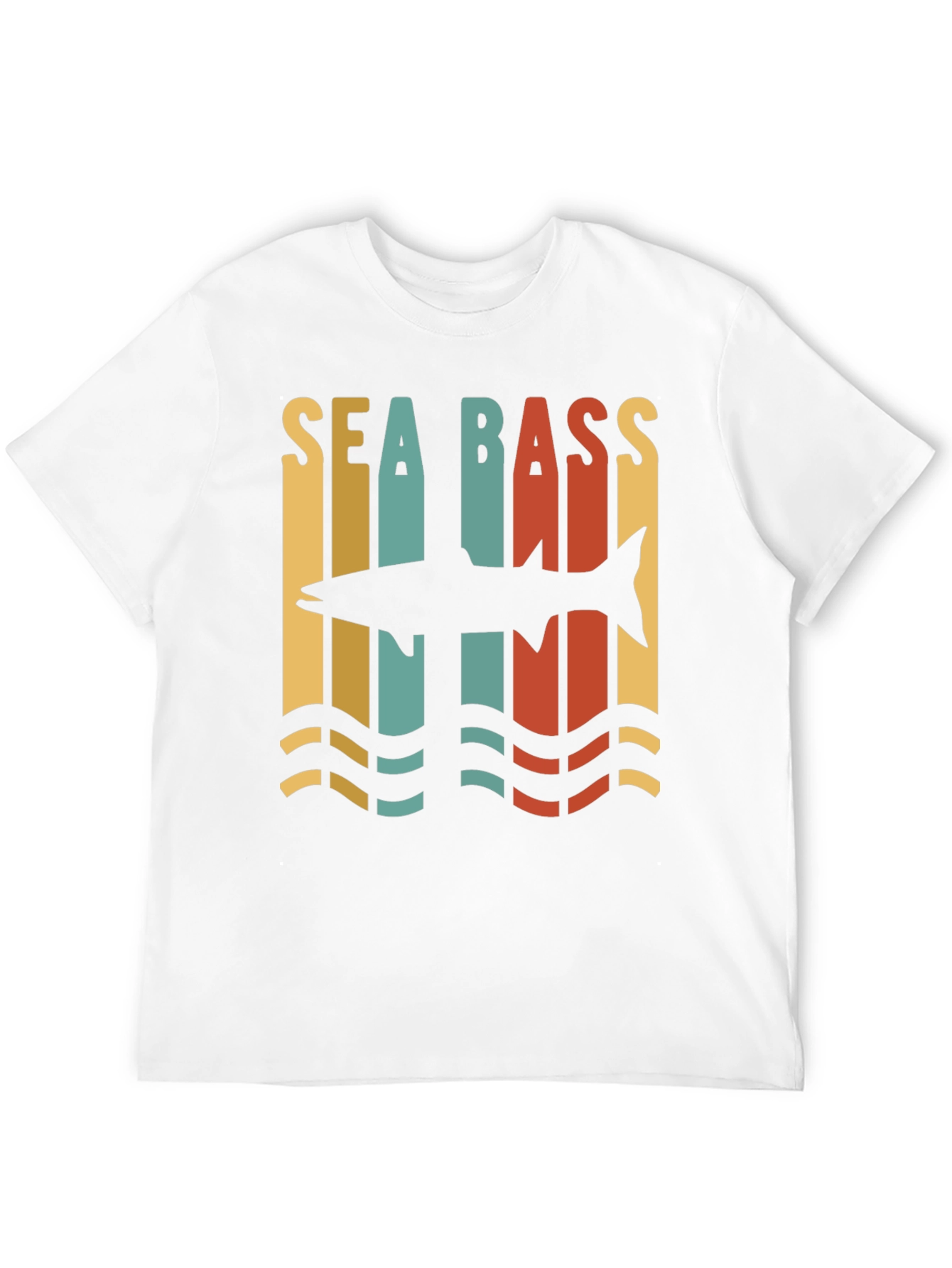 Sea Bass Retro Graphic Tee