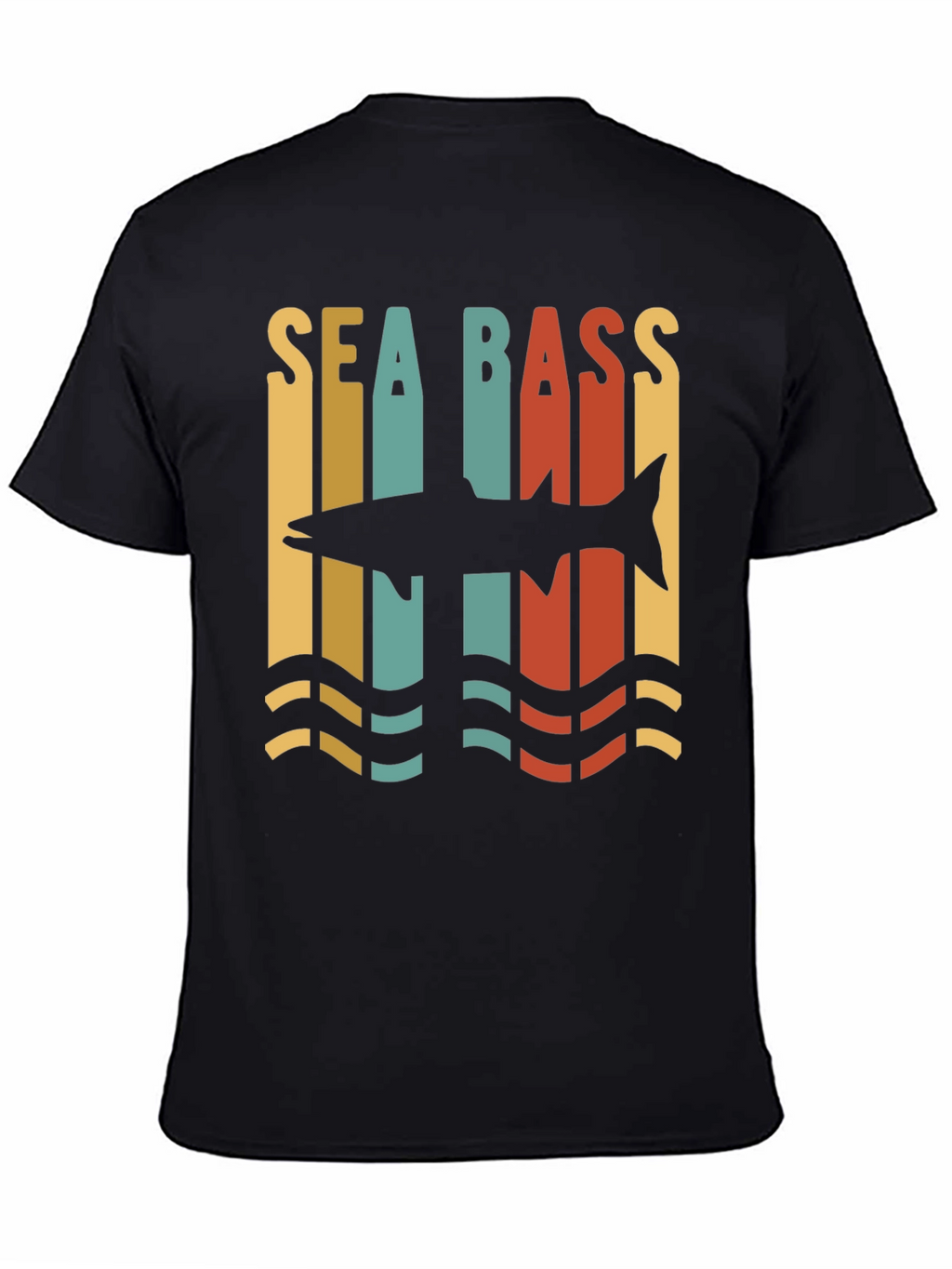 Sea Bass Retro Graphic Tee