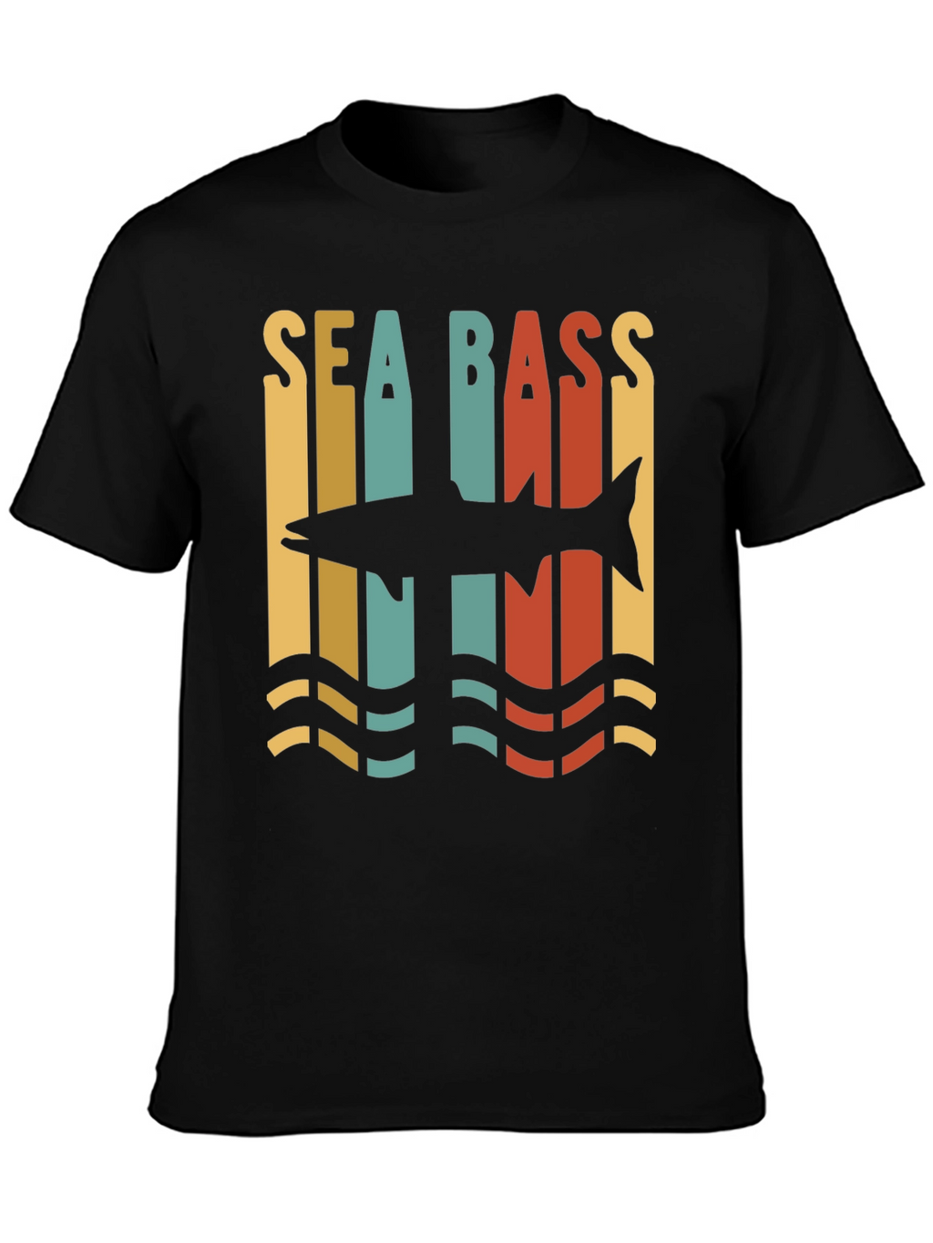 Sea Bass Retro Graphic Tee