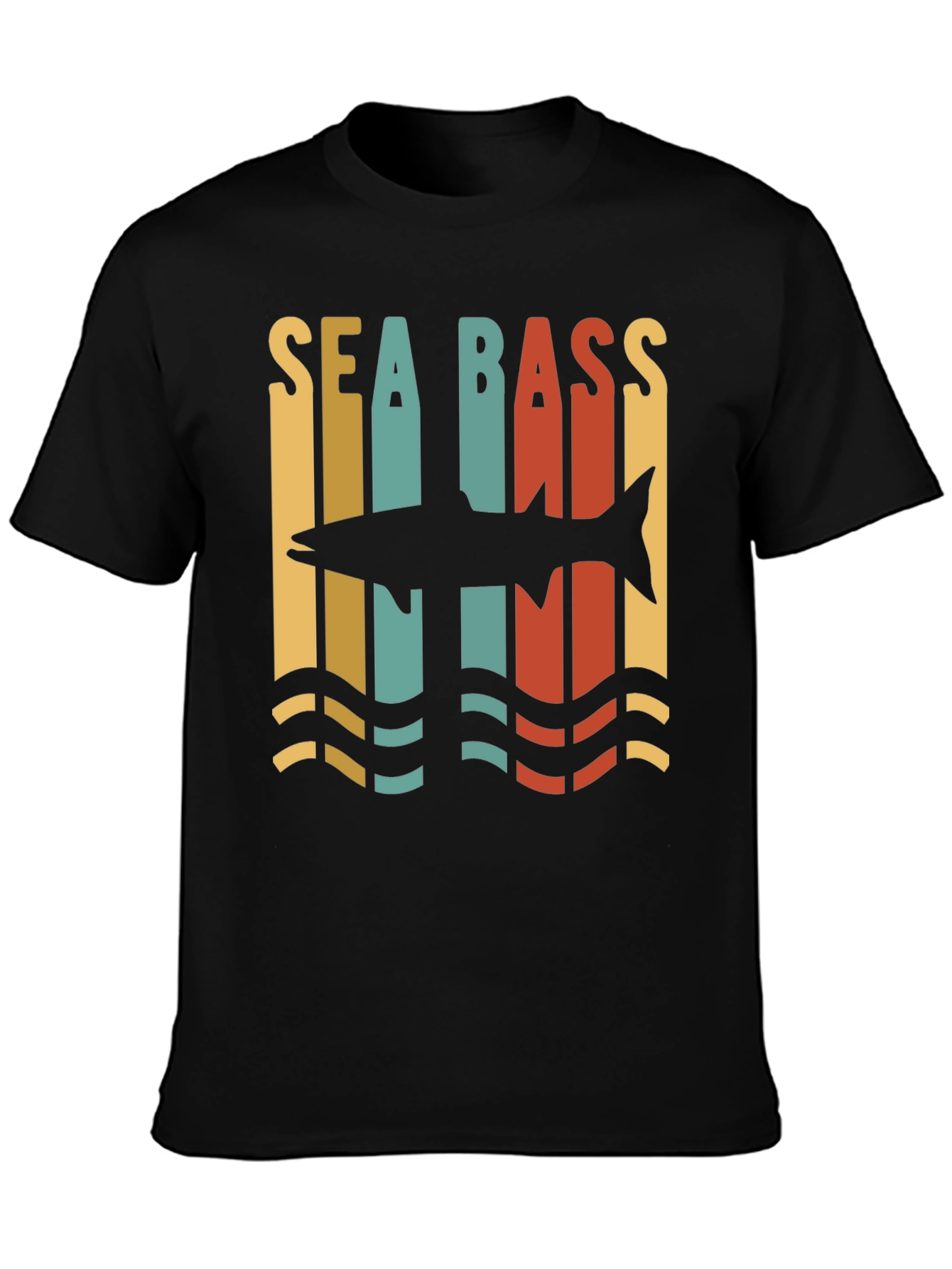 Sea Bass Retro Graphic Tee