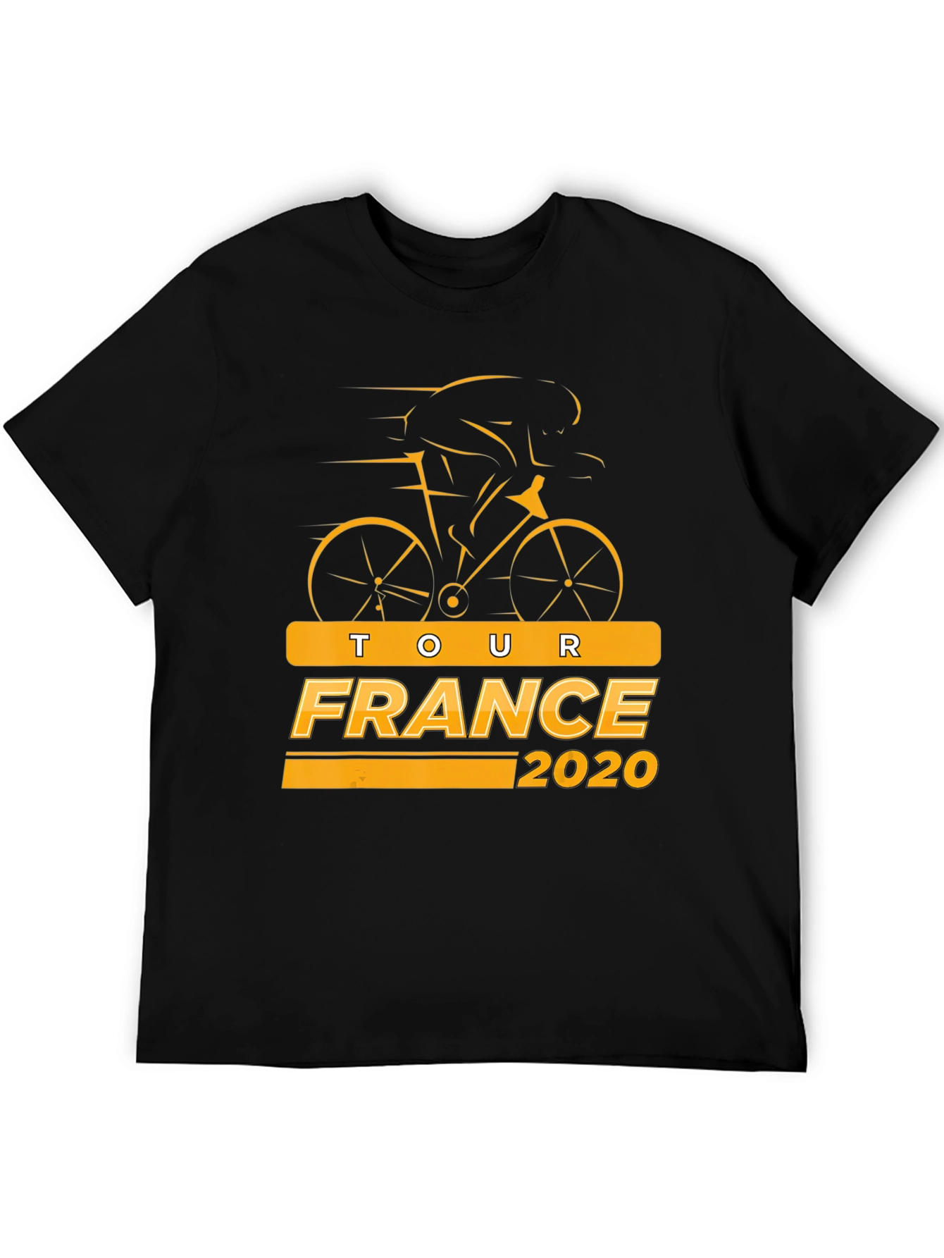 Tour de France 2020 Black T-Shirt