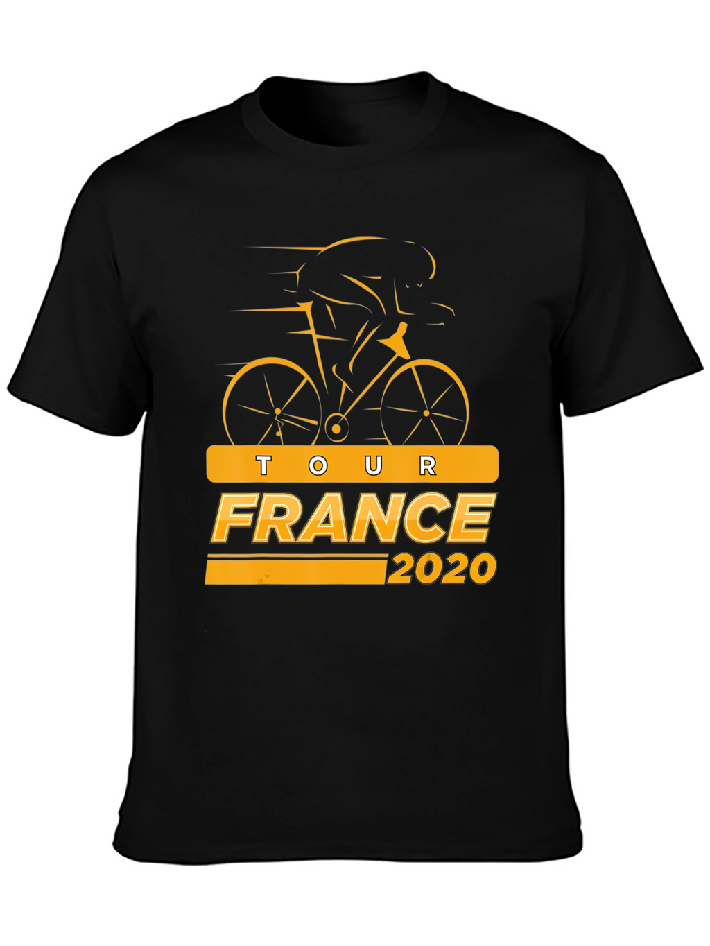Tour de France 2020 Black T-Shirt