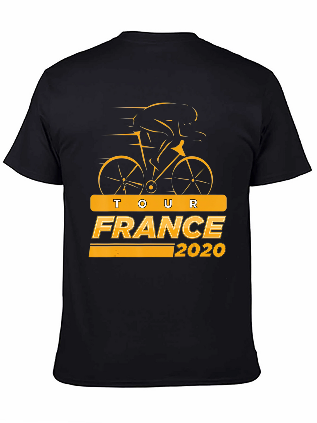Tour de France 2020 Black T-Shirt