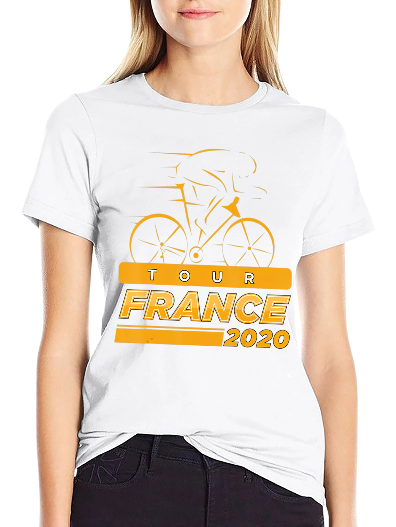 Tour de France 2020 Black T-Shirt