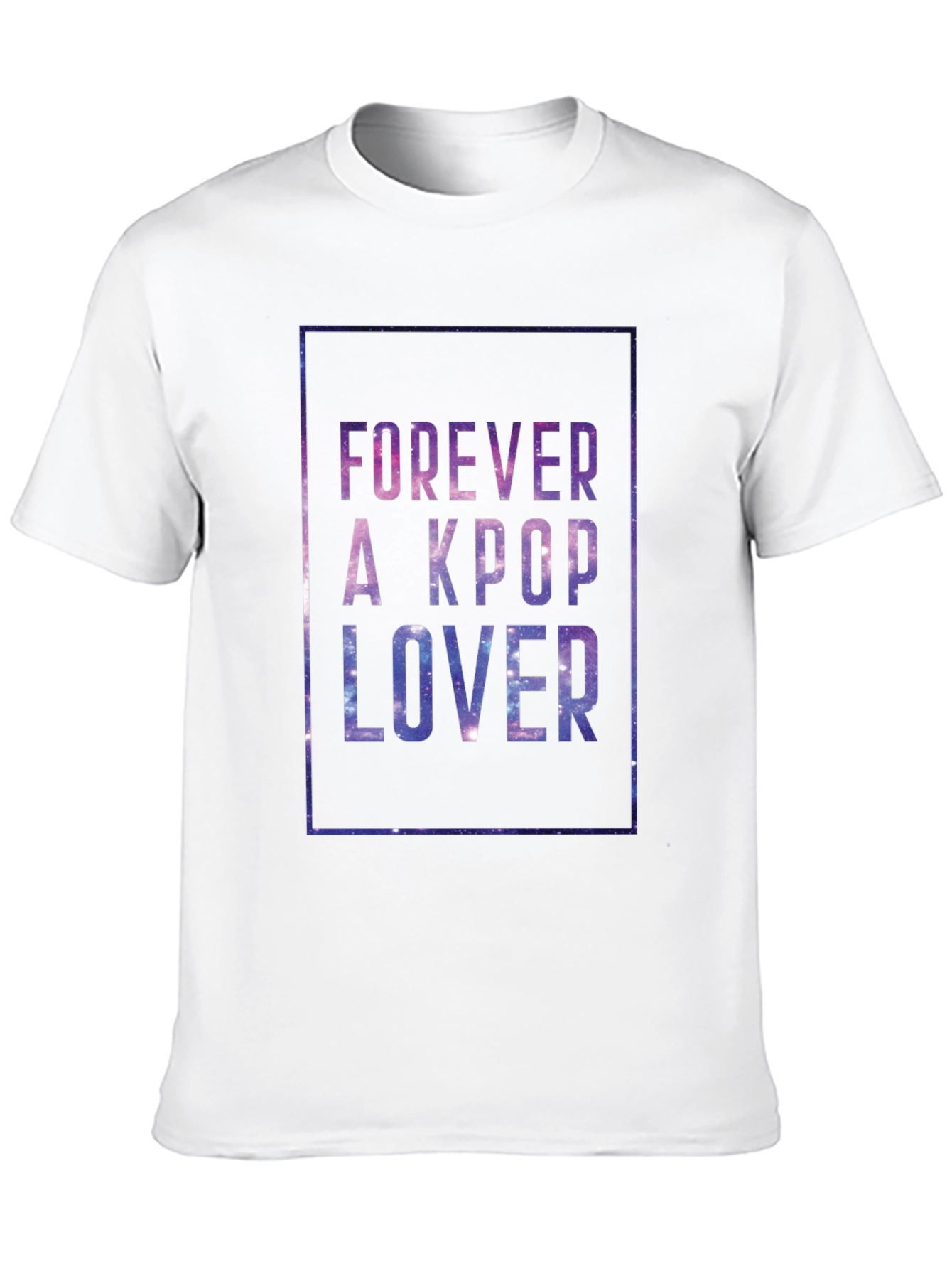 Forever A Kpop Lover Black Graphic Tee
