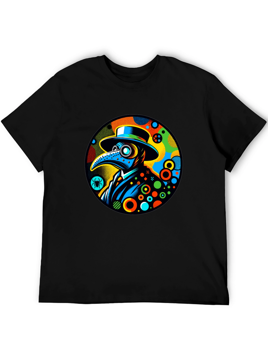 Plague Doctor Graphic Tee - Unique Design