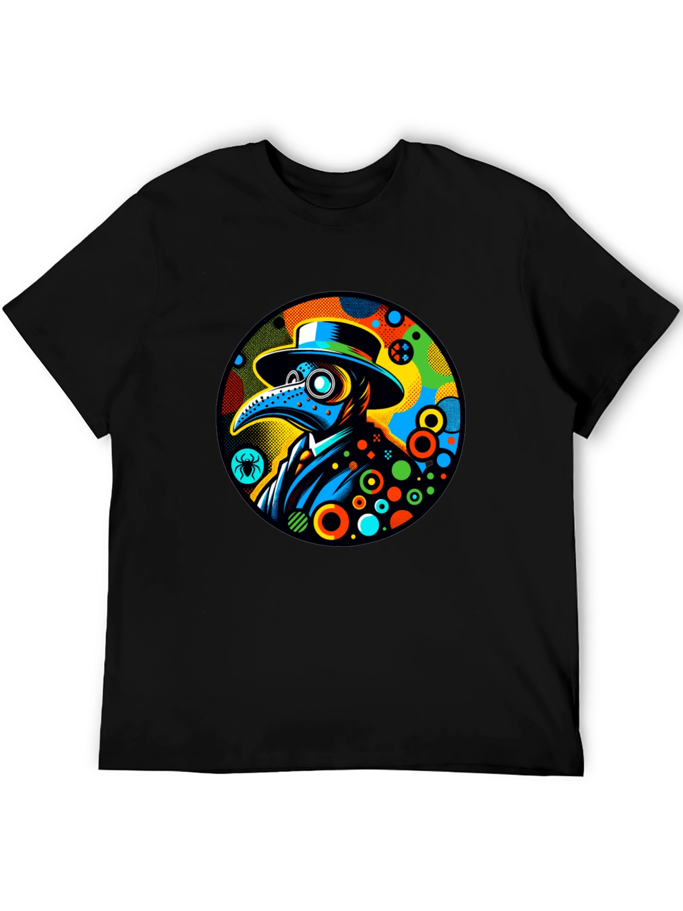Plague Doctor Graphic Tee - Unique Design