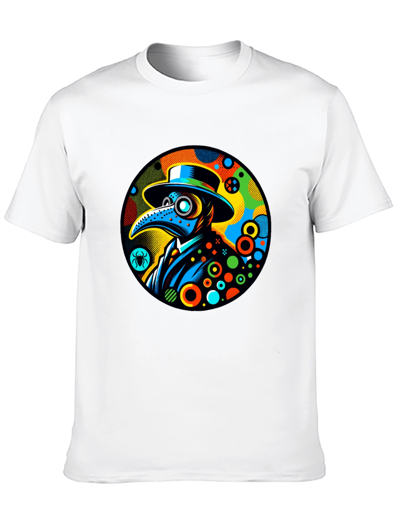 Plague Doctor Graphic Tee - Unique Design