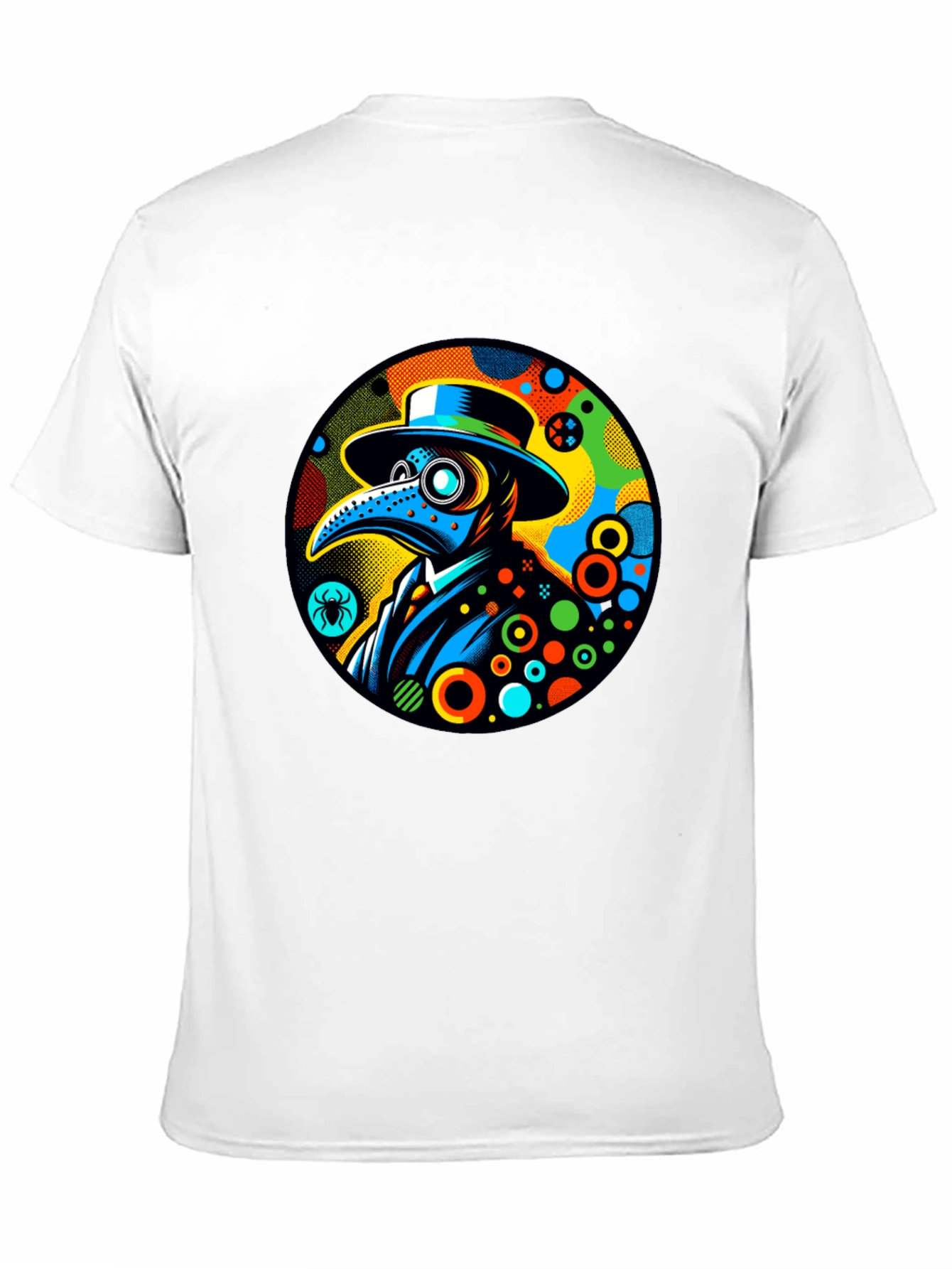 Plague Doctor Graphic Tee - Unique Design