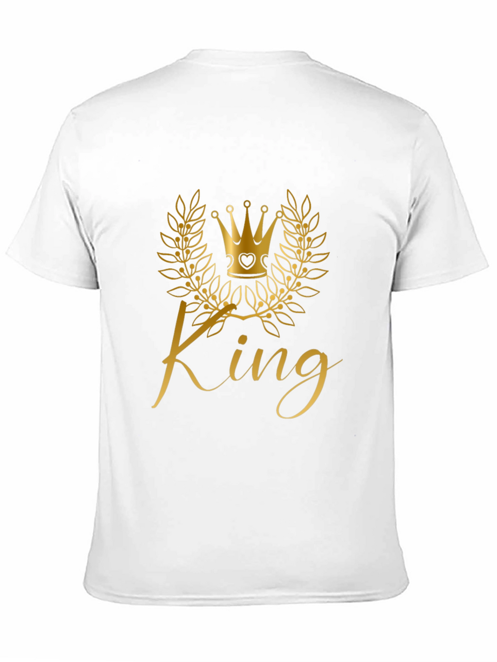 King Crown Graphic Black T-Shirt