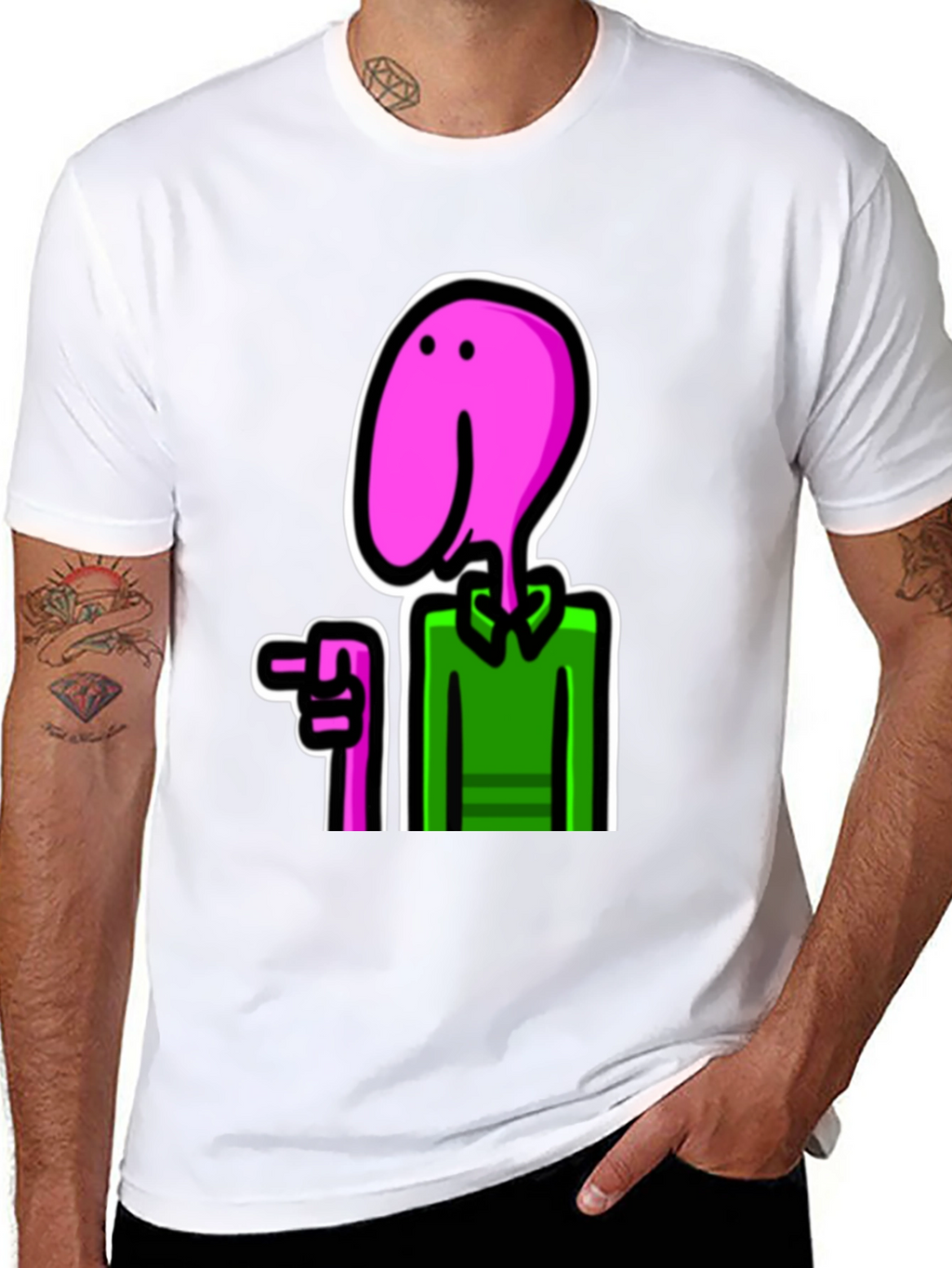 Cartoon Man T-Shirt