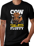 Cow But Big and Fluffy Graphic T-Shirt