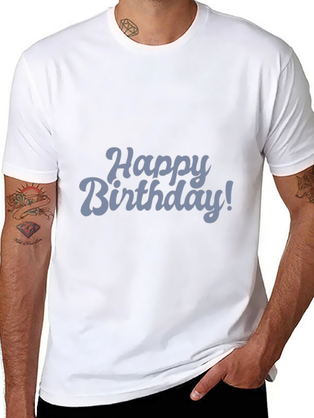 Happy Birthday T-Shirt - Stylish Celebration Wear
