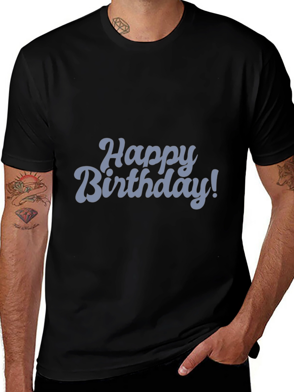 Happy Birthday T-Shirt - Stylish Celebration Wear